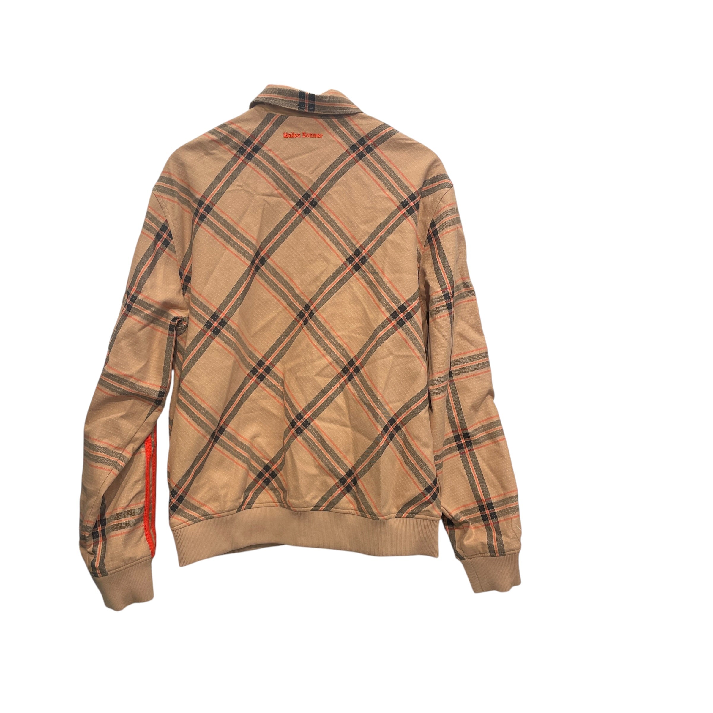 WALES BONNER/adidas/Windbreaker/L/Nylon/BEG/Plaid/ view 2
