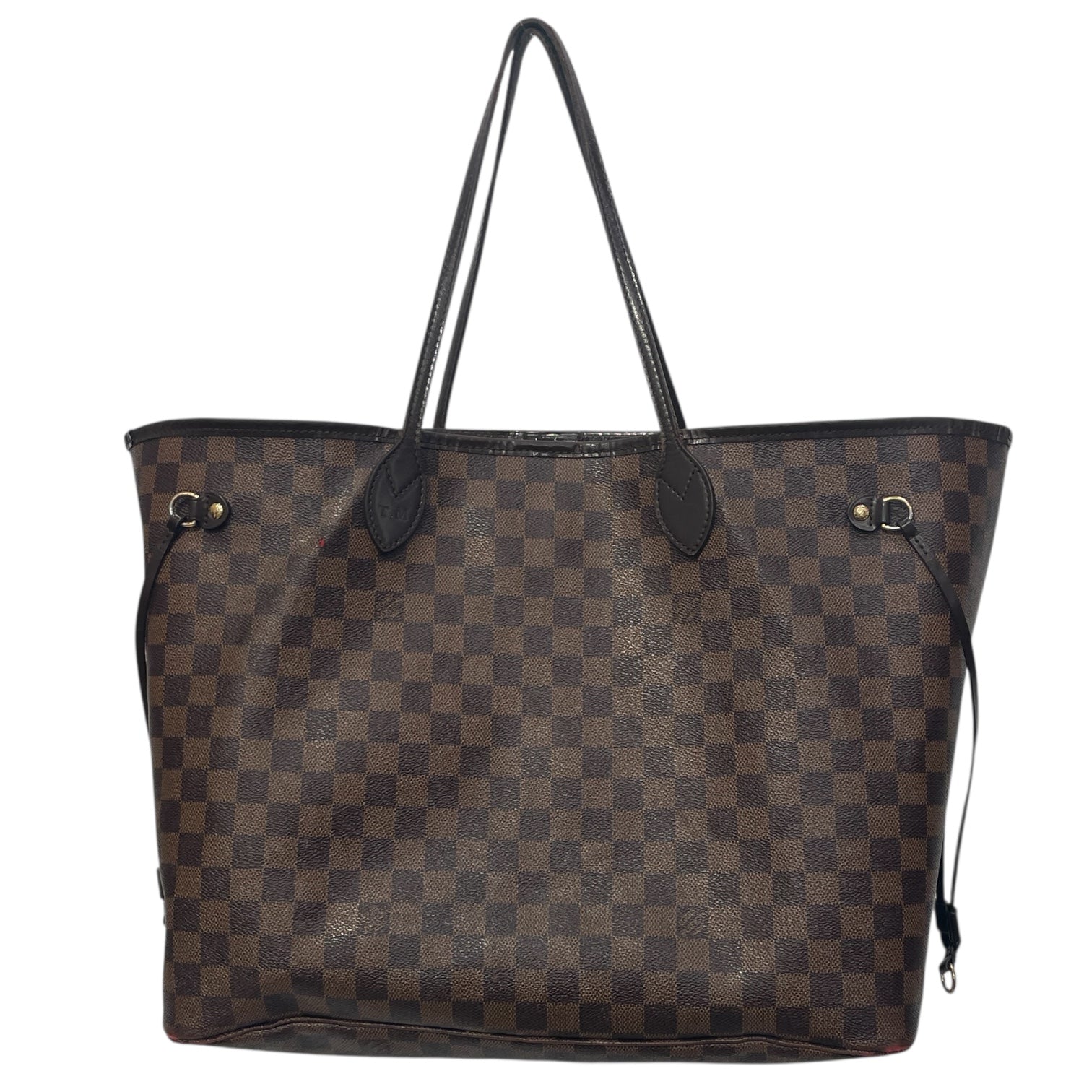 LOUIS VUITTON/Tote Bag/Monogram/Leather/BRW/NEVERFULL view 2