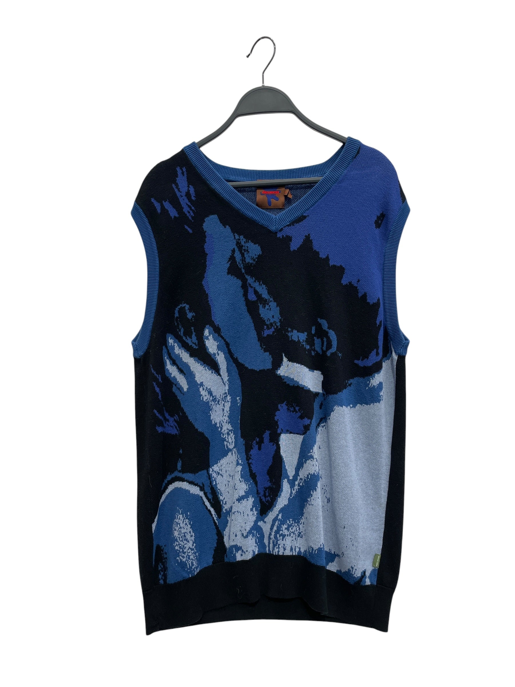 Heaven By Marc Jacobs/Vest/XL/Cotton/BLU/TWOPEOPLEKISSING view 1