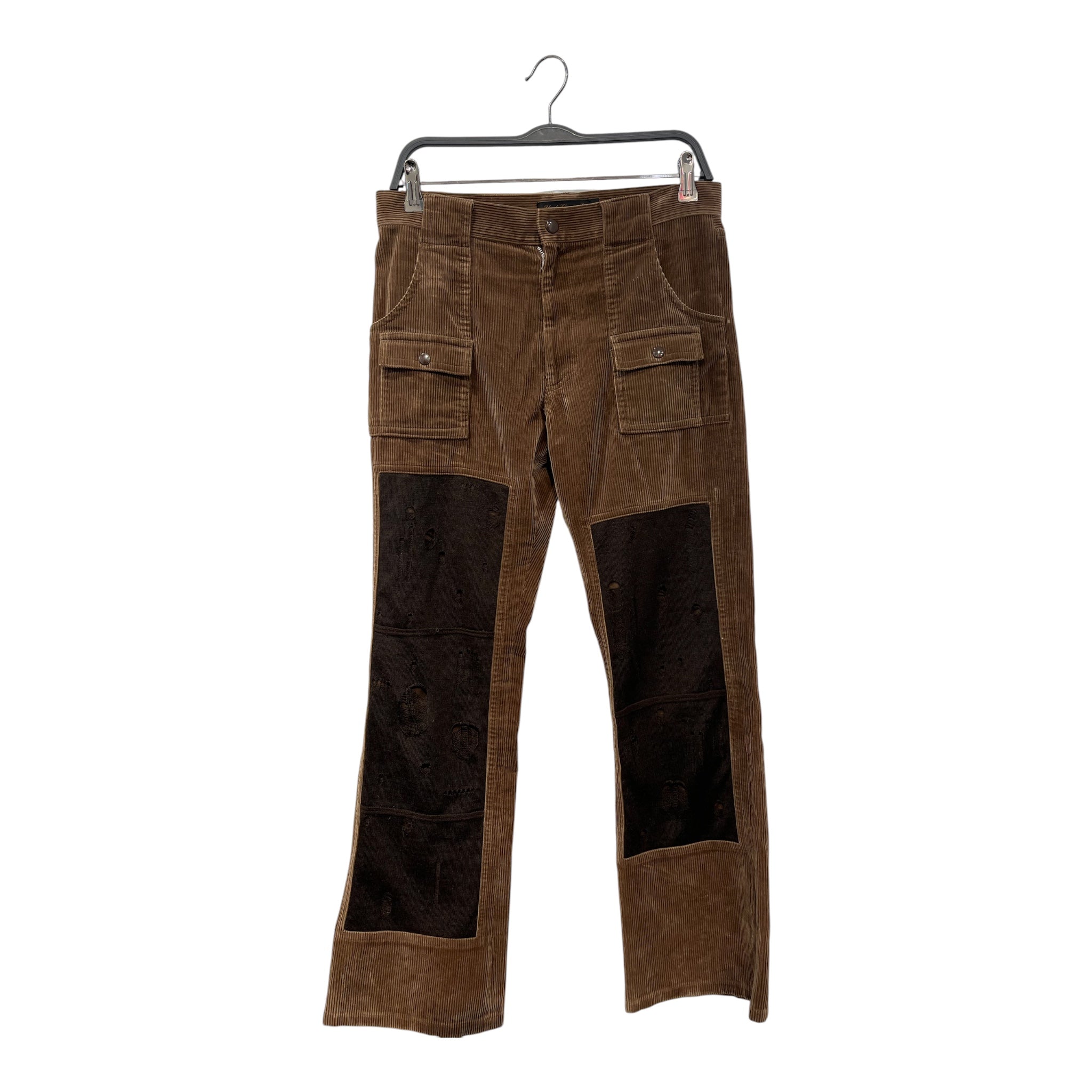 UNDERCOVER/Bootcut Pants/M/Cotton/BRW/M225 AW02 CORDUROY DOUBLE KNEE view 1