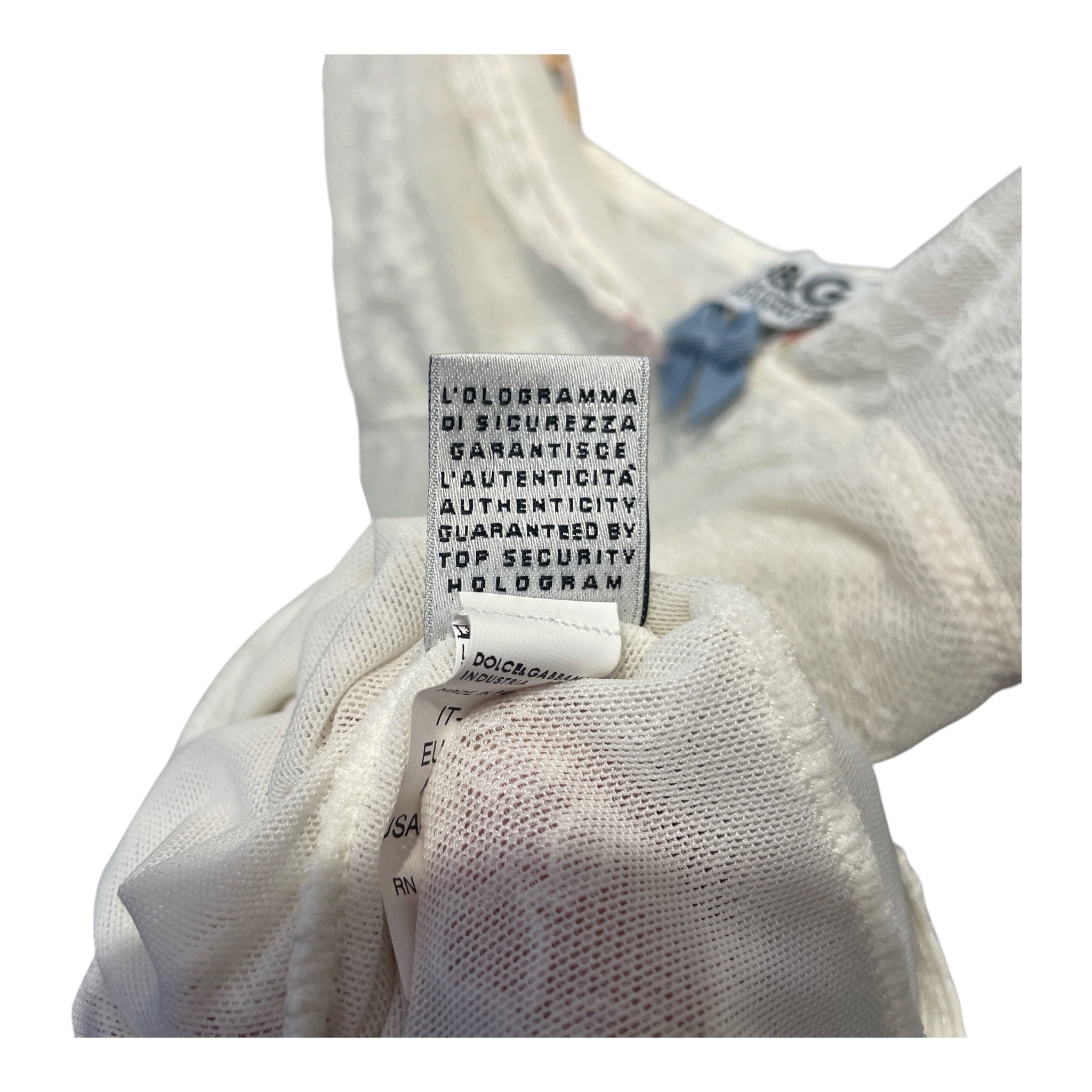 D&G/Camisole/S/WHT/LACE view 5