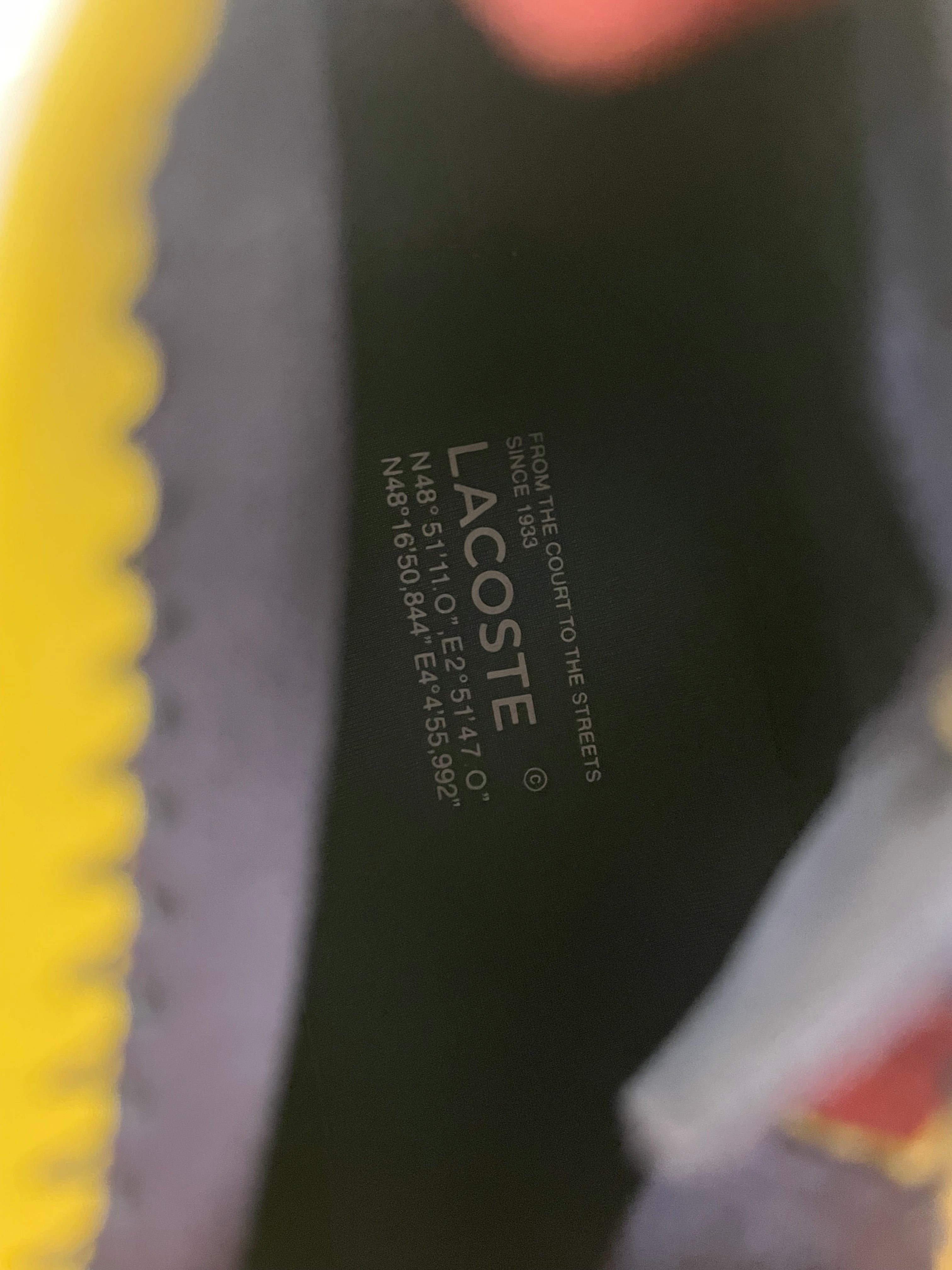 LACOSTE/Hi-Sneakers/US 11.5/Nylon/MLT/Audyssor view 3