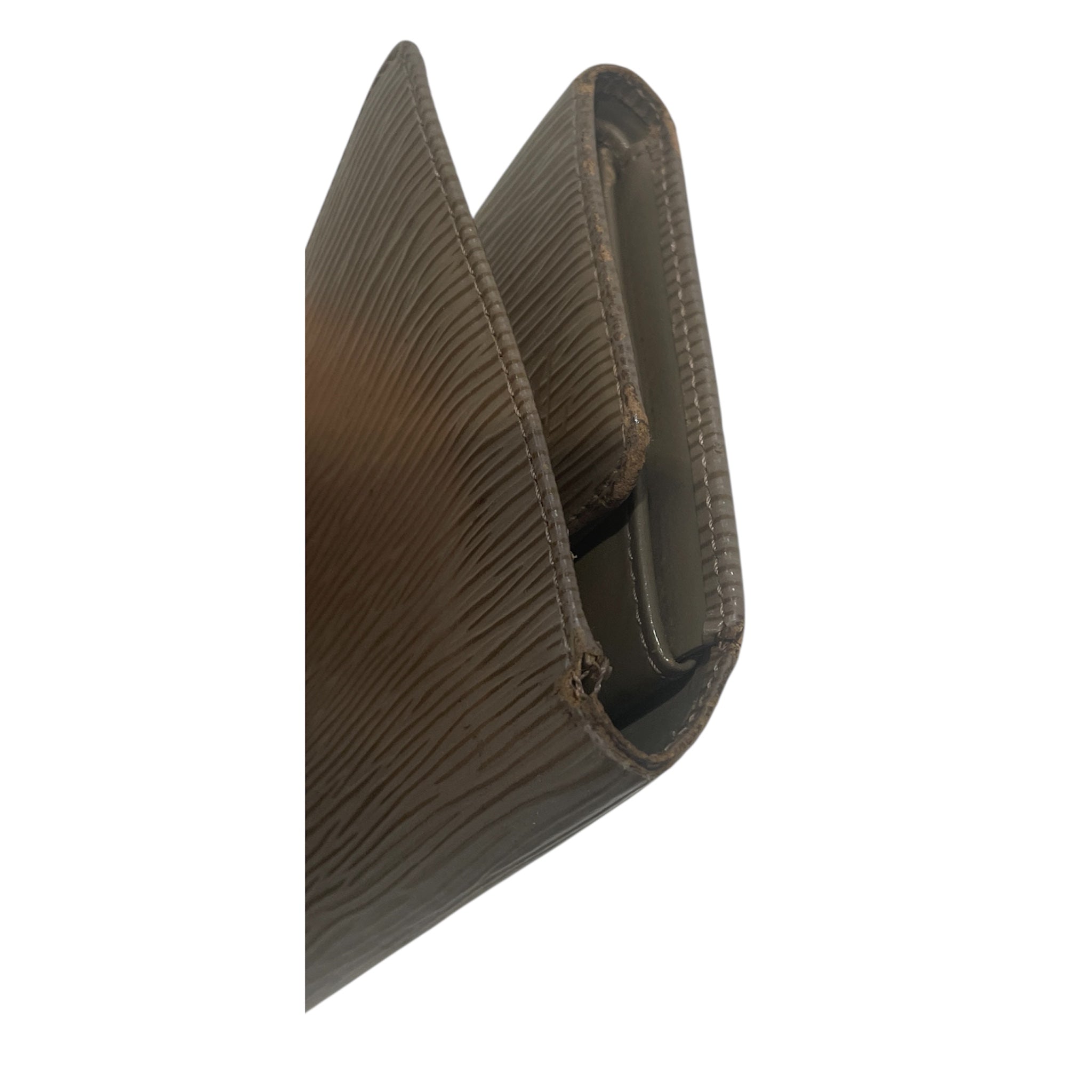 LOUIS VUITTON/Long Wallet/Leather/KHK/Epi Leather Long Wallet view 4