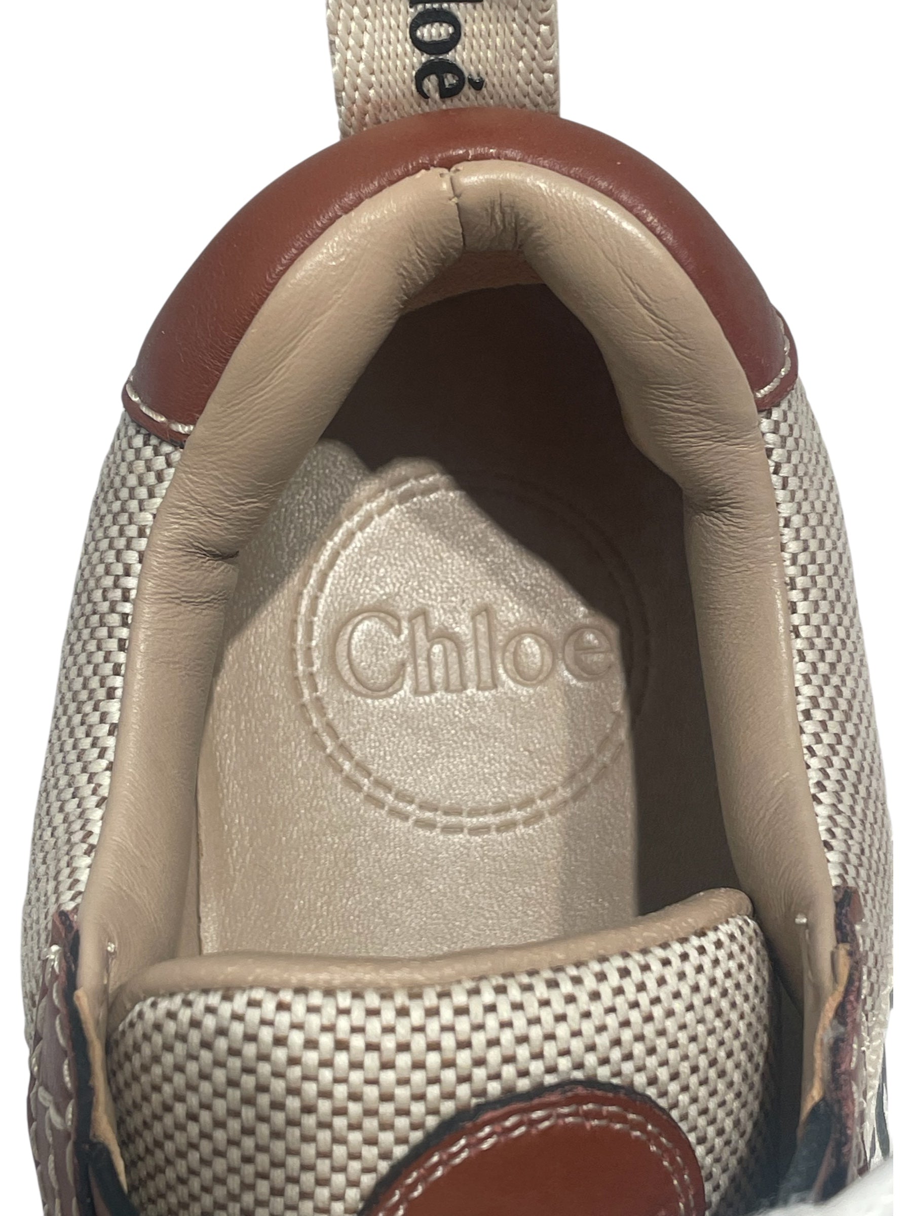 Chloe/Low-Sneakers/EU 36/WHT/low trainer view 3