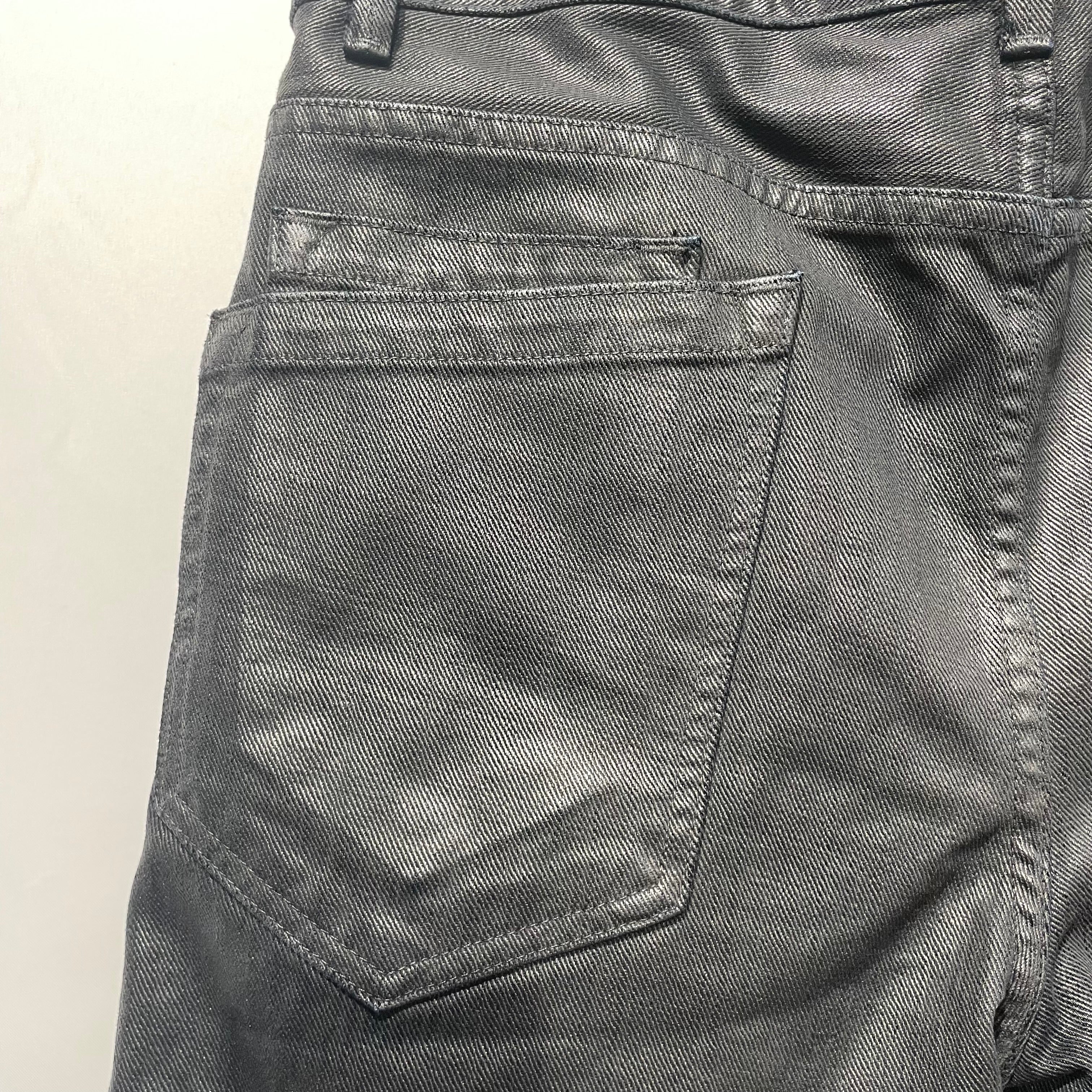 Helmut Lang/Pants/31/Denim/BLK/WAXED DENIM view 4
