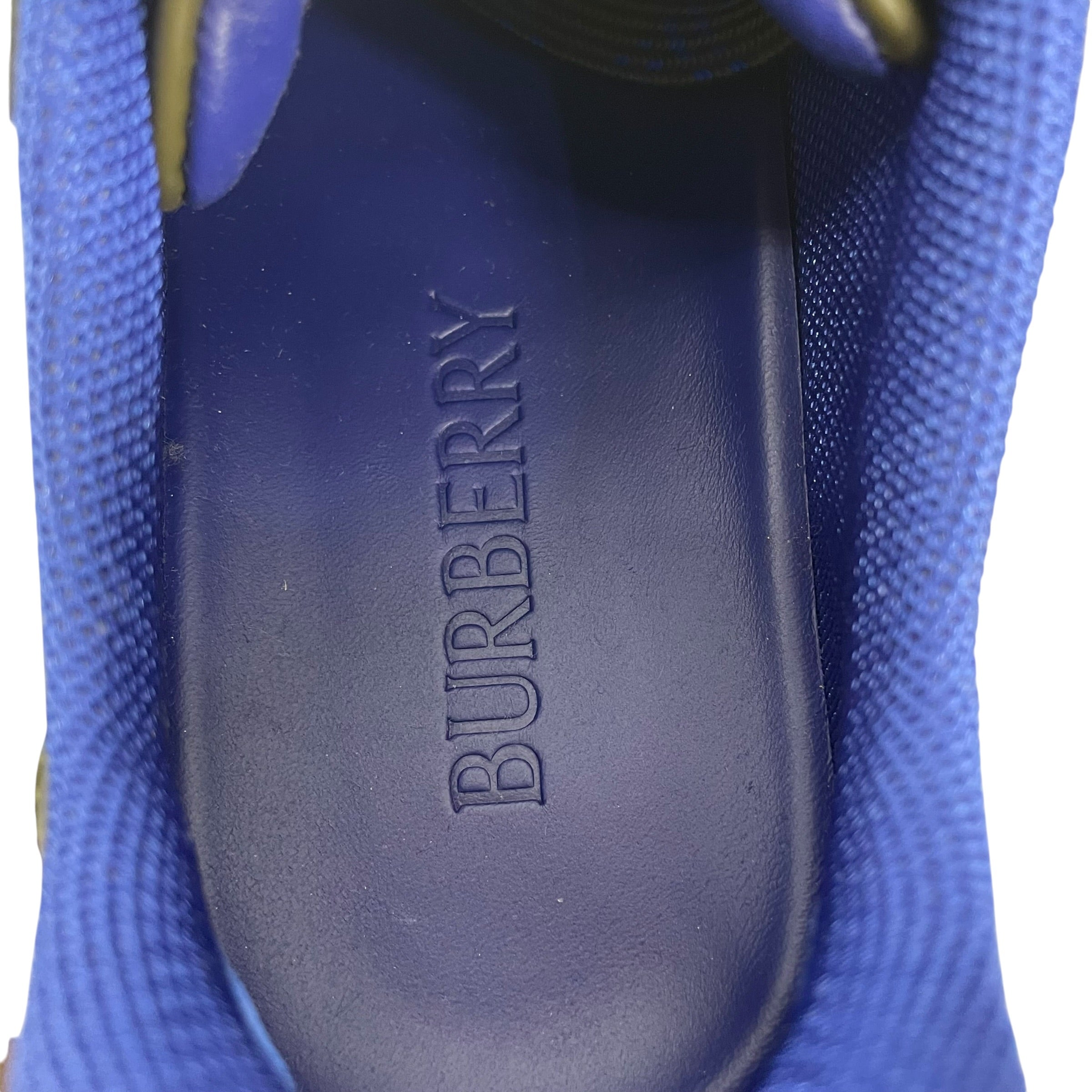 BURBERRY/Low-Sneakers/EU 43/Leather/KHK/TERRACE view 4