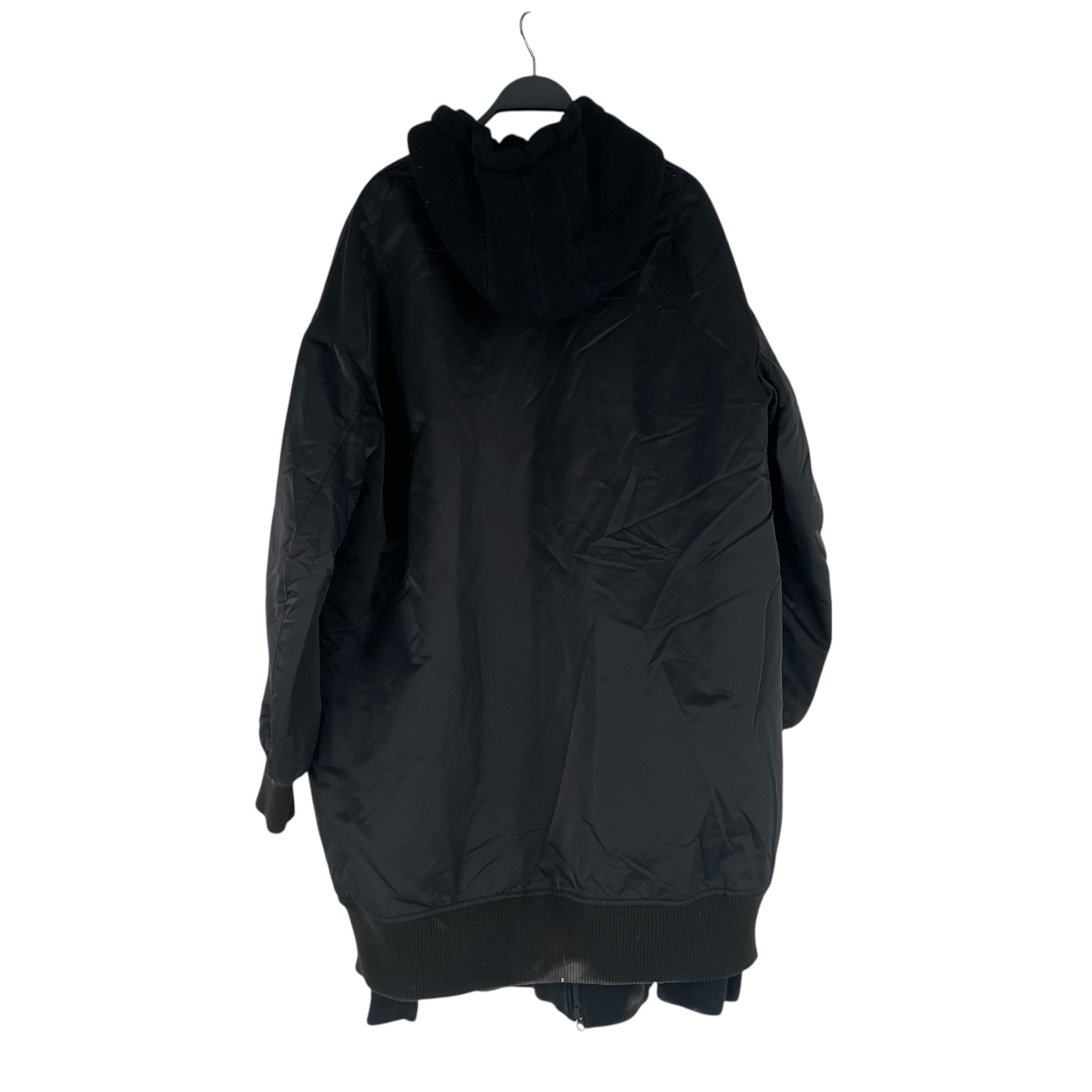 YOHJI YAMAMOTO/Mod Parka/Black/Wool/ view 2