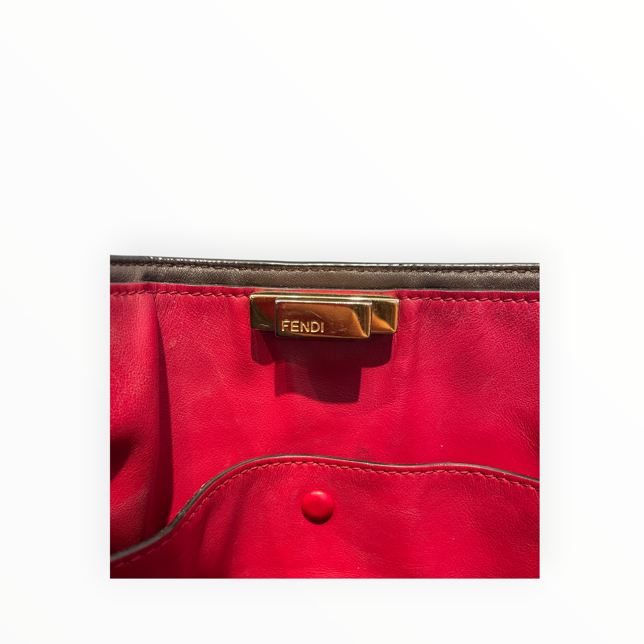 FENDI/Tote Bag/Leather/BLK/Peekaboo X-Lite Large Tote view 4
