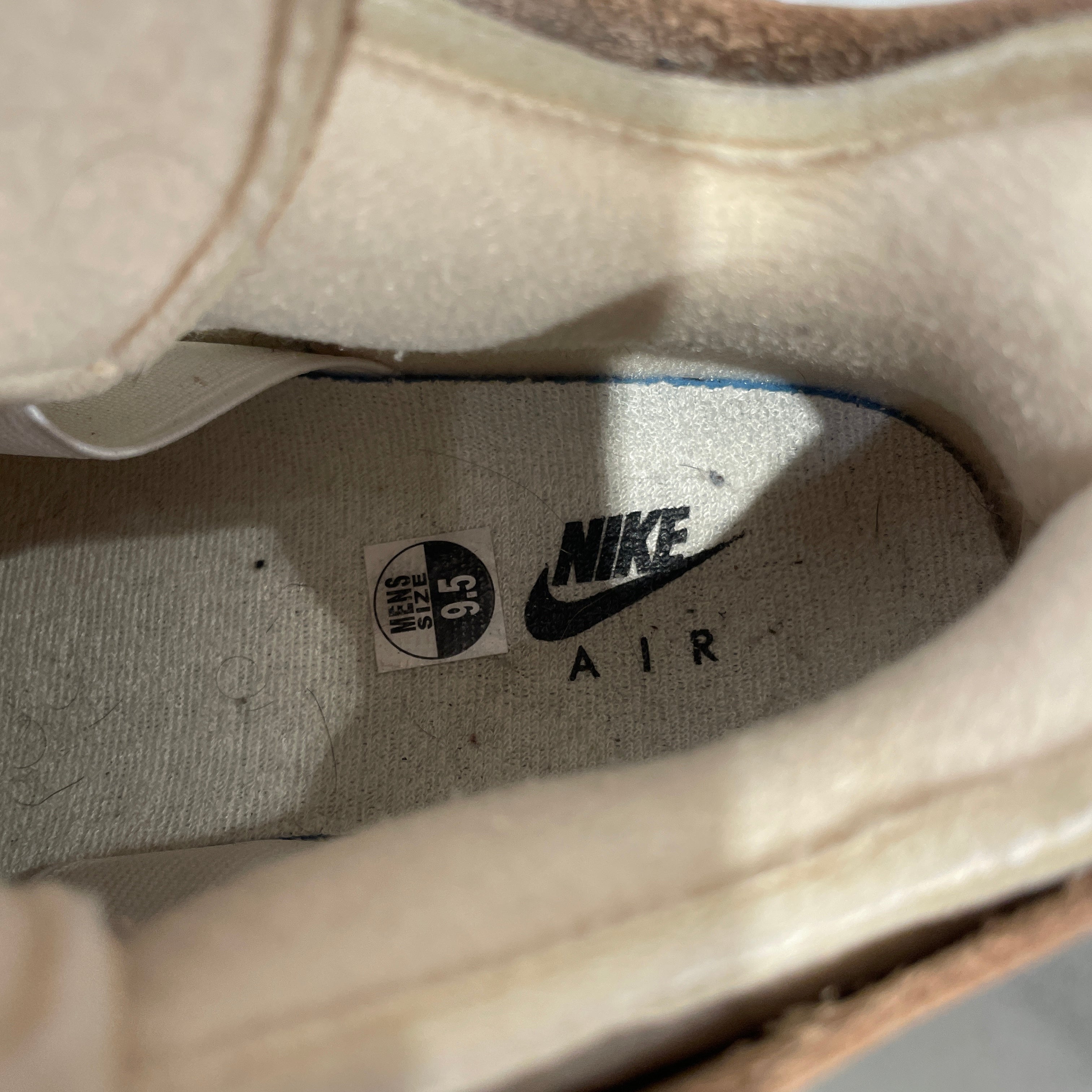 JORDAN BRAND/OFF-WHITE/Low-Sneakers/US 9.5/CRM/SAIL view 3