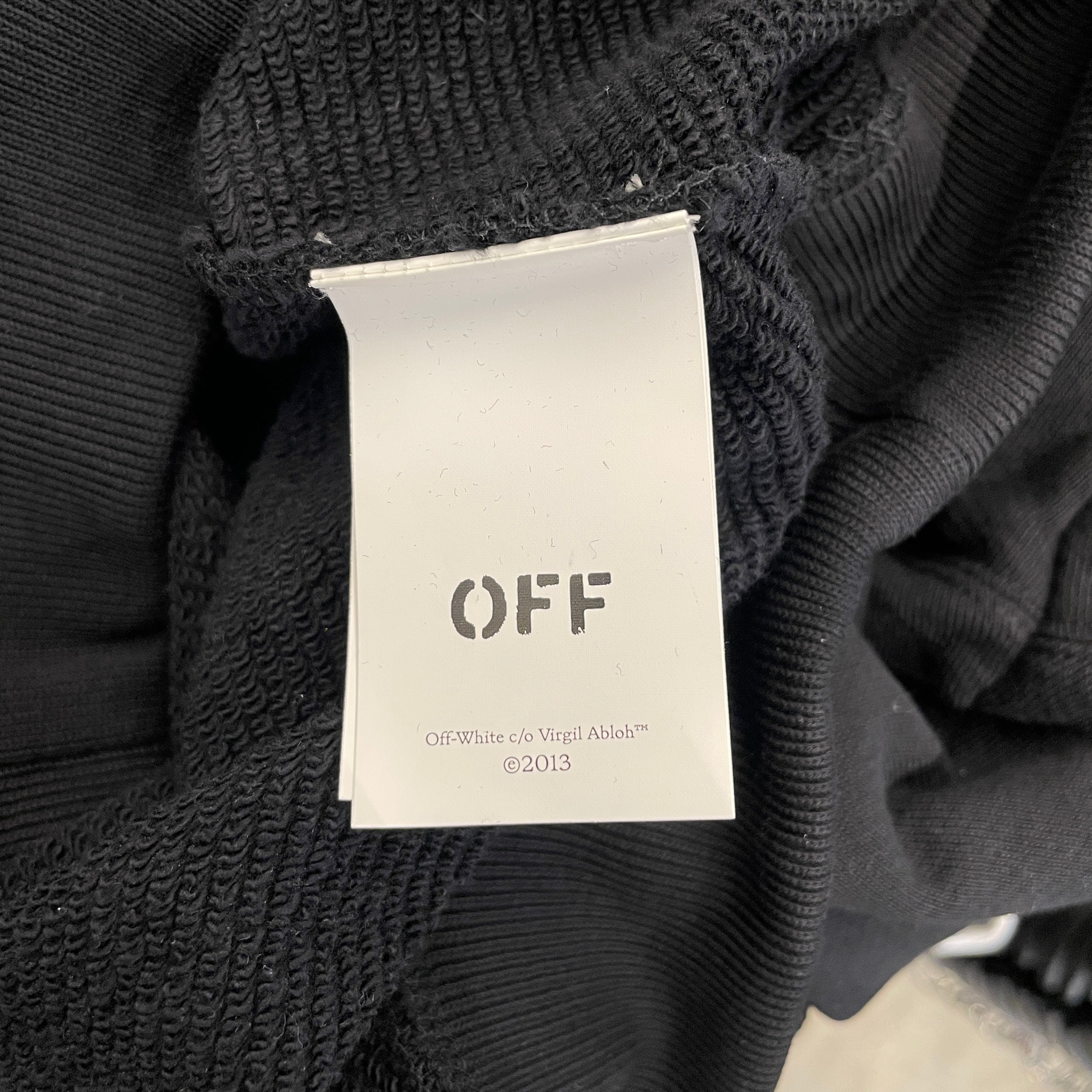 OFF-WHITE/Hoodie/L/Cotton/BLK/ view 4
