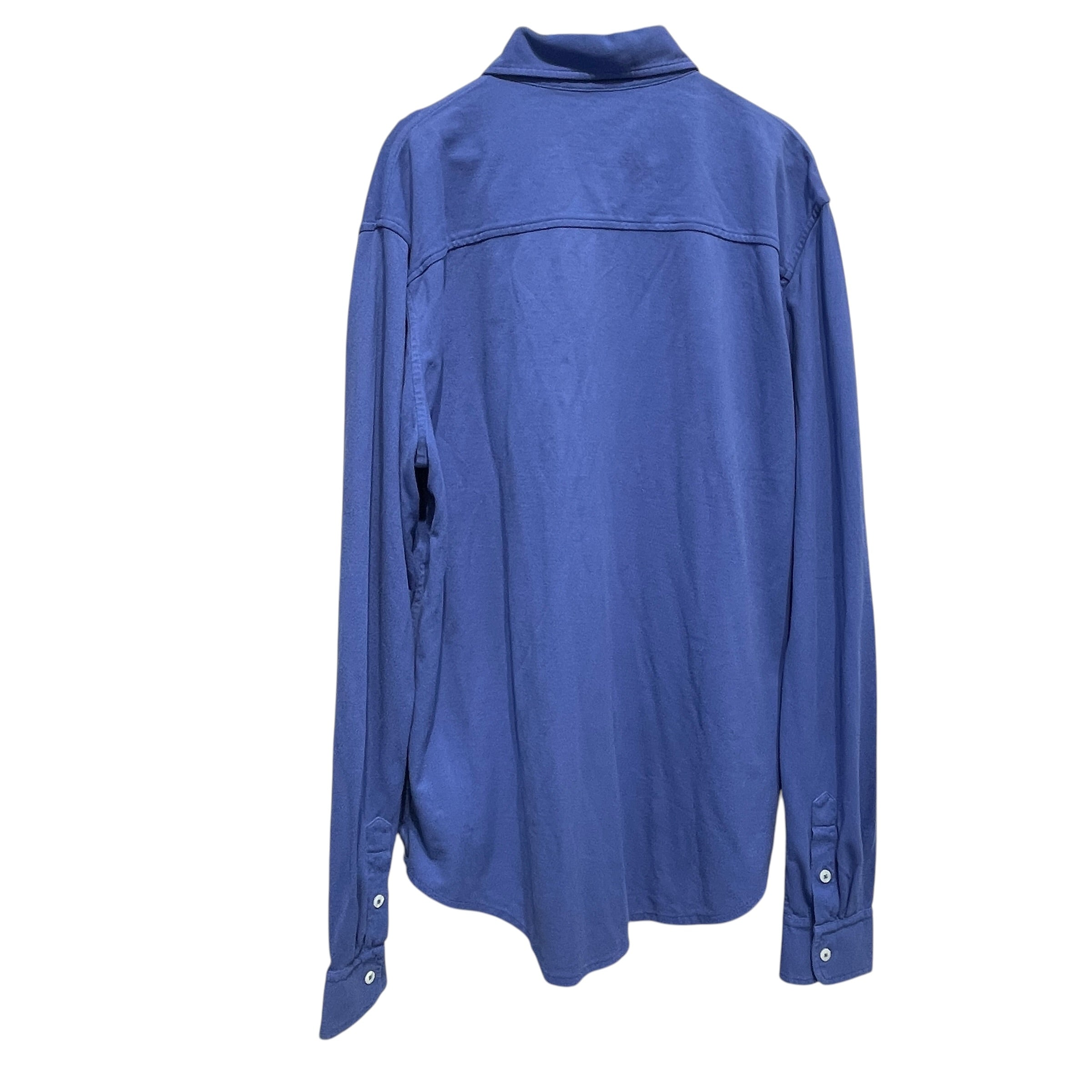 RALPH LAUREN PURPLE LABEL/LS T-Shirt/XL/Cotton/BLU/PURPLE L/S POLO view 2