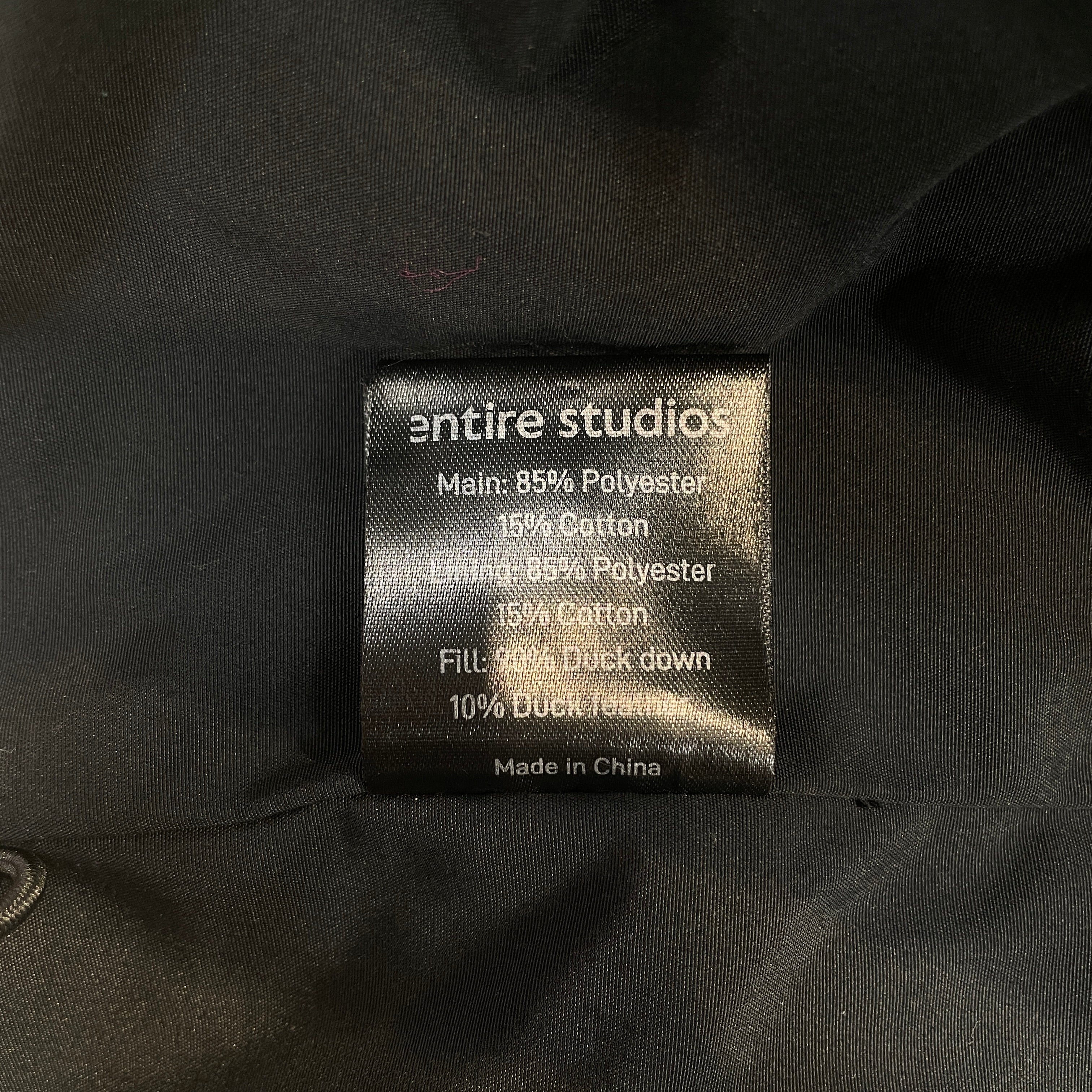 entire studios/Puffer Jkt/M/Nylon/BLK/PFD PUFFER JACKET view 3