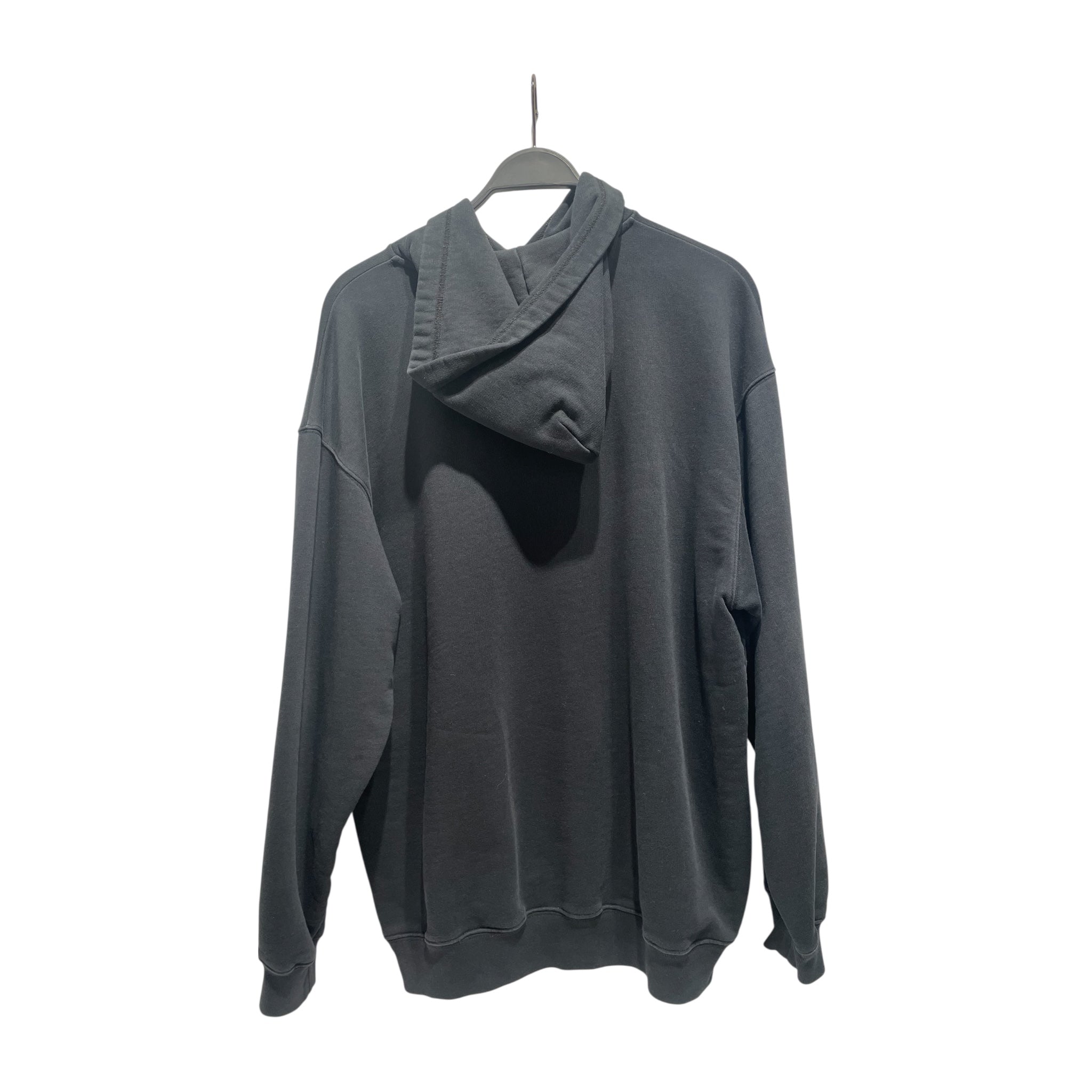 BALENCIAGA/Hoodie/XS/Cotton/BLK/rainbow crest view 2