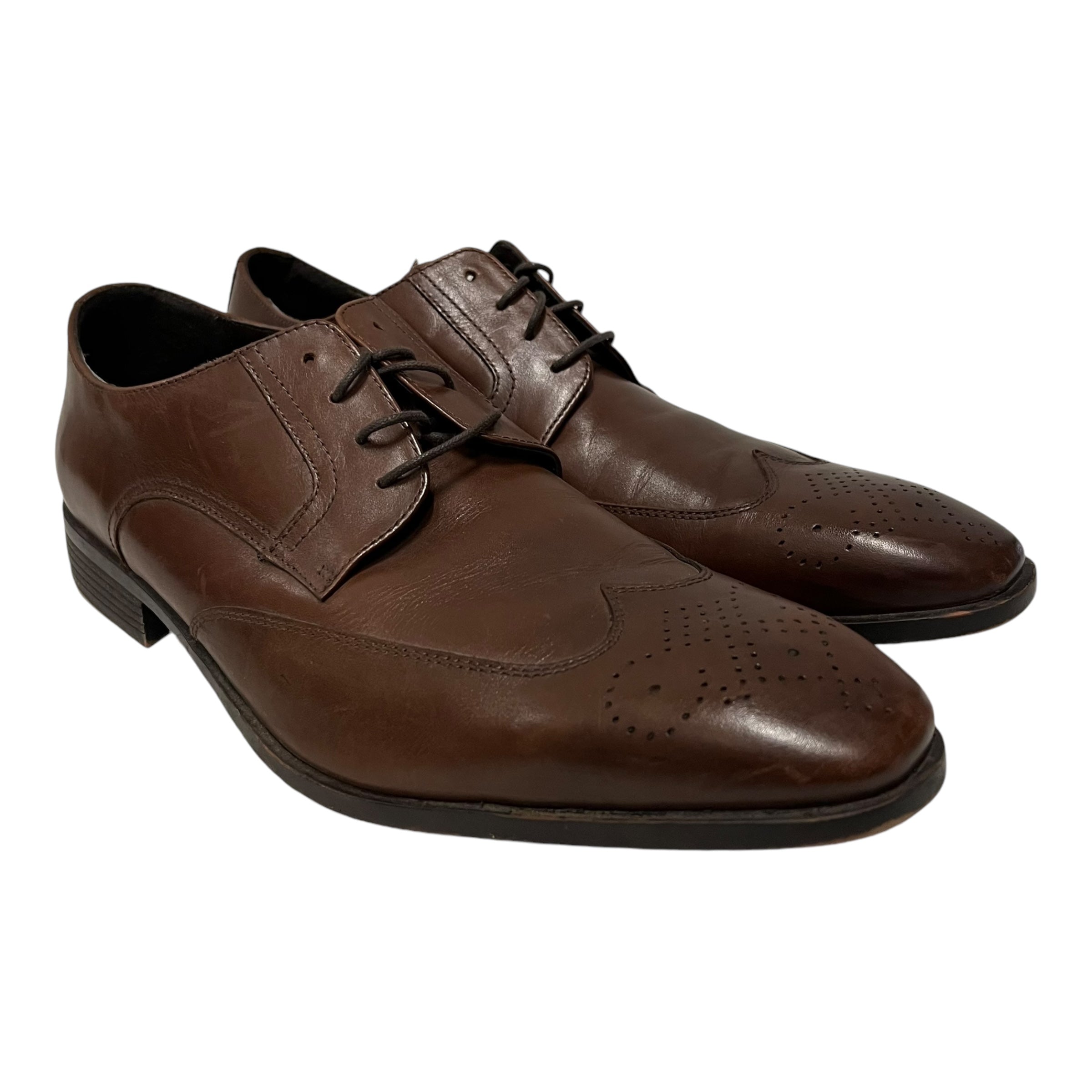 SAKS FIFTH AVENUE/Shoes/US 11/Leather/BRW/ view 1