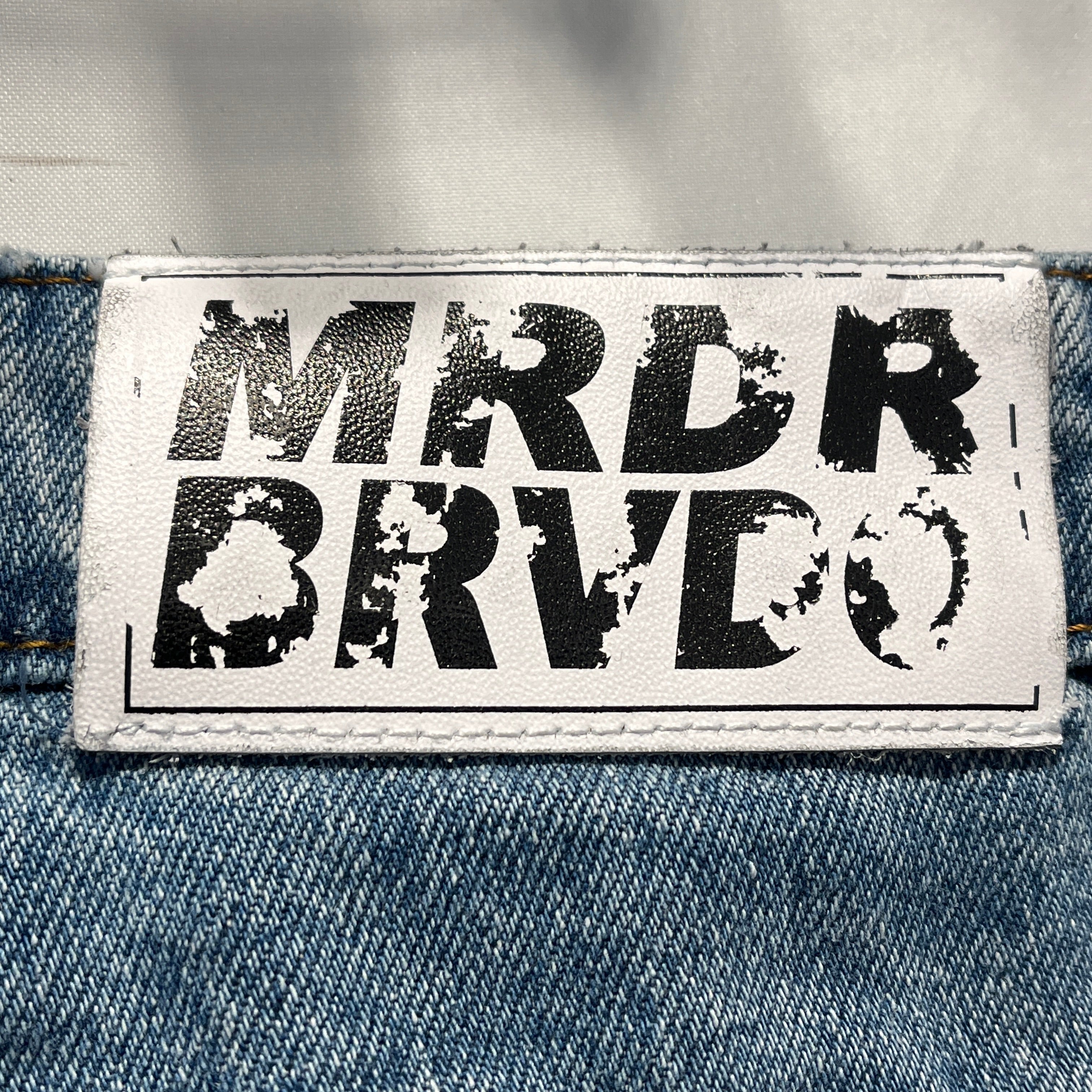 WHO DECIDES WAR/Pants/32/Denim/BLU/Graphic/COWBOY EMBROIDERY JEANS view 3