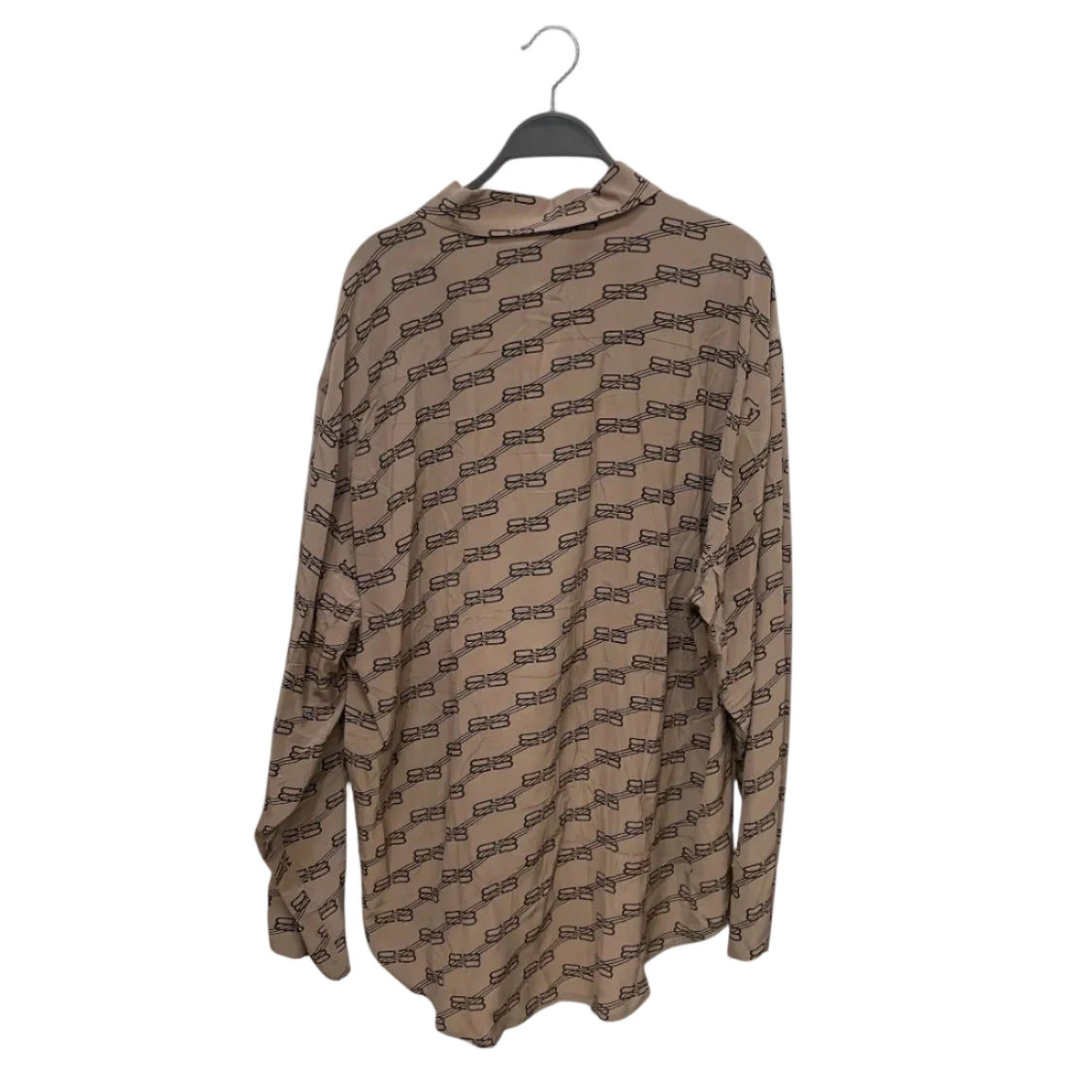 BALENCIAGA/LS Shirt/34/Cotton/BEG/All Over Print/beige monogram pj LS shirt view 2