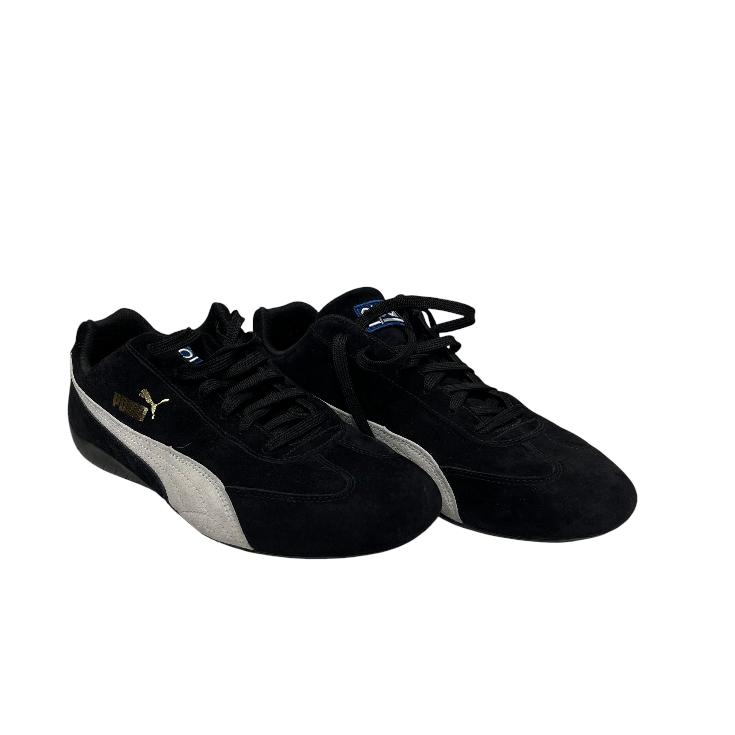 PUMA/Low-Sneakers/US 10.5/Suede/BLK/ view 1