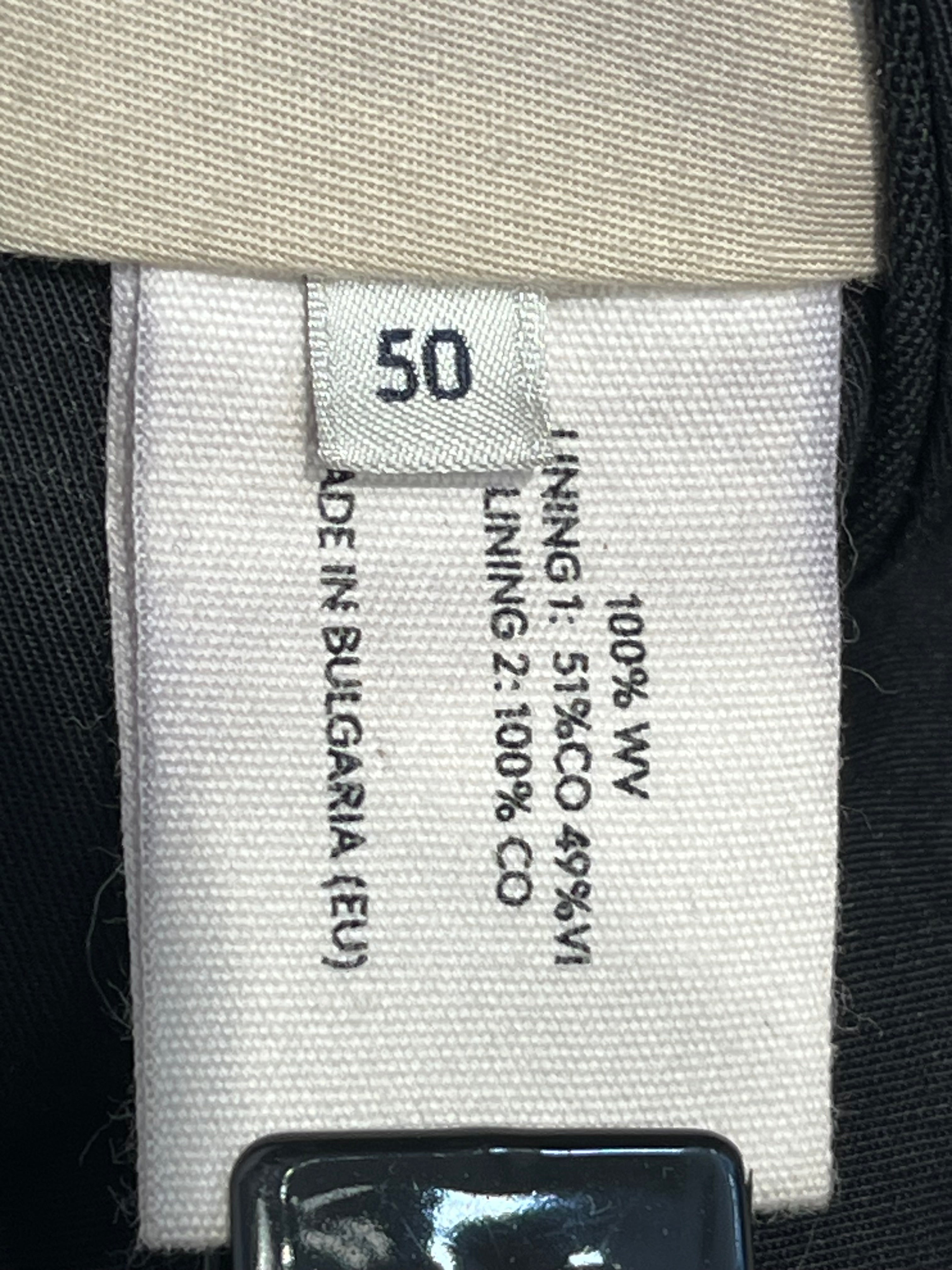 LEMAIRE/Pants/34/Cotton/BLK/tapered leg view 4