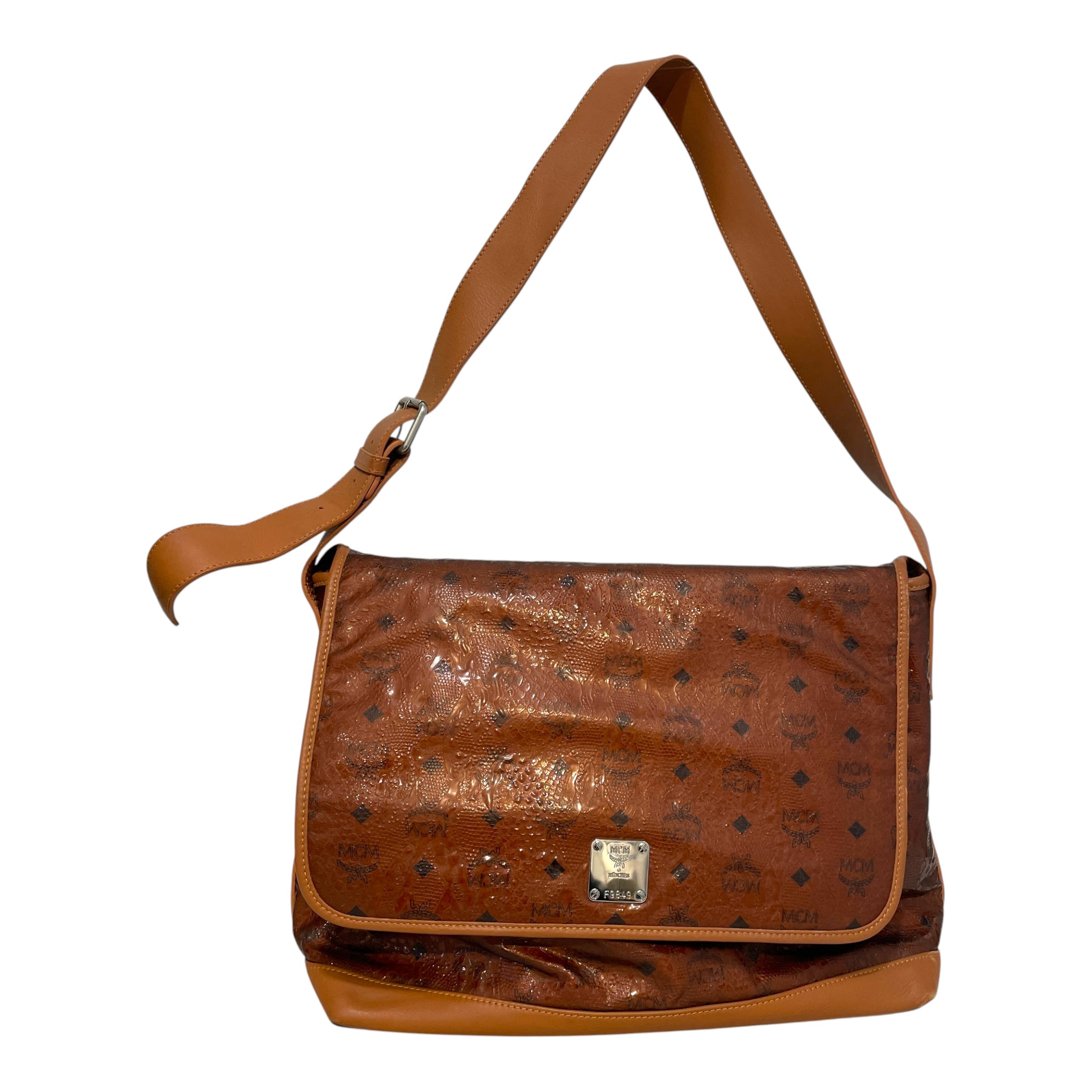 MCM/Bag/Monogram/Leather/BRW/MOnogram Messnger BAg view 1