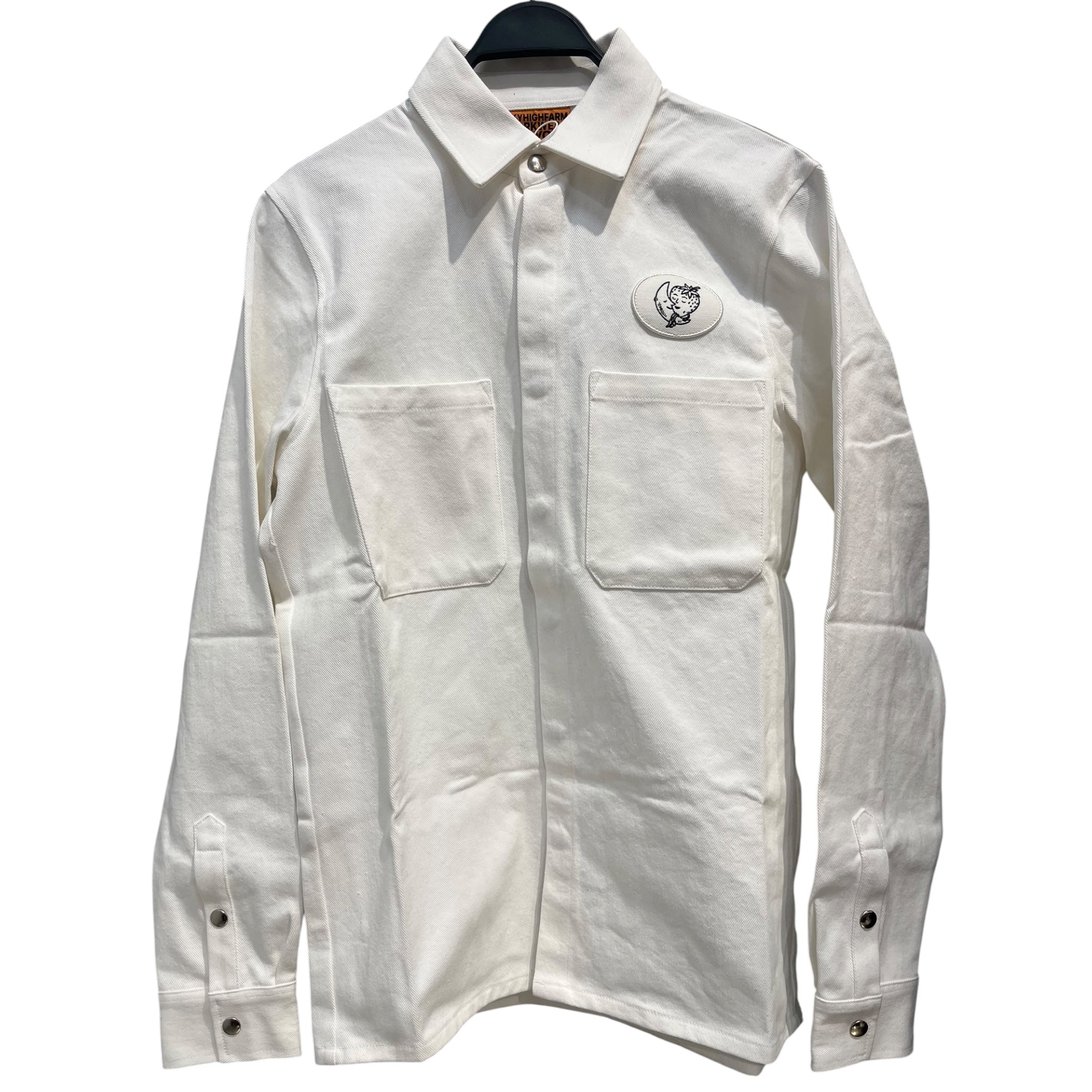 Sky High Farm Workwear/Jacket/S/Cotton/WHT/Graphic/FEED THE PEOPLE FOOD IS POWER view 1