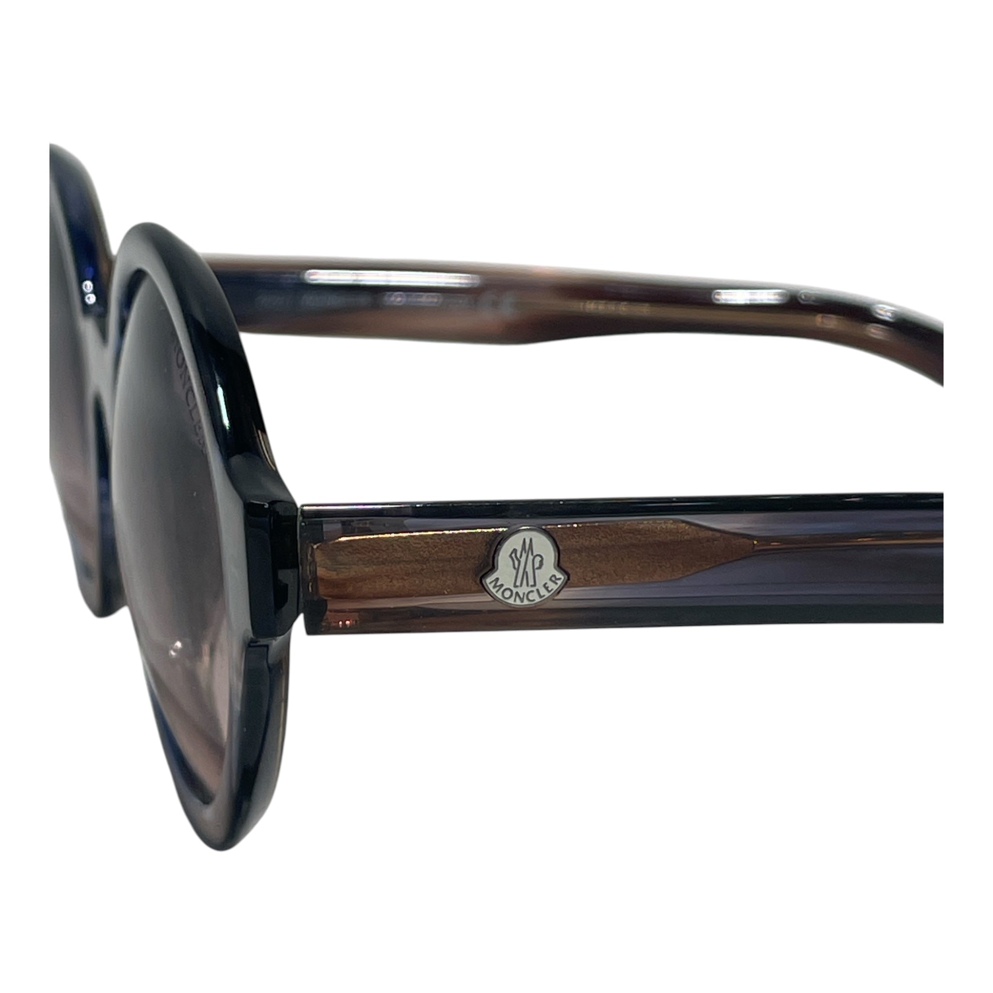 MONCLER/Sunglasses/Plastic/BRW/L's/ML0041 53B Round Sunglasses view 3