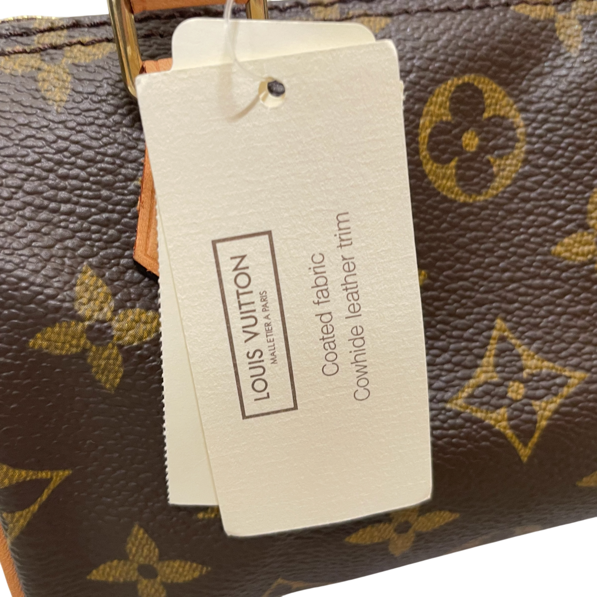 LOUIS VUITTON/Bag/Monogram/Leather/BRW/NANO SPEEDY view 13