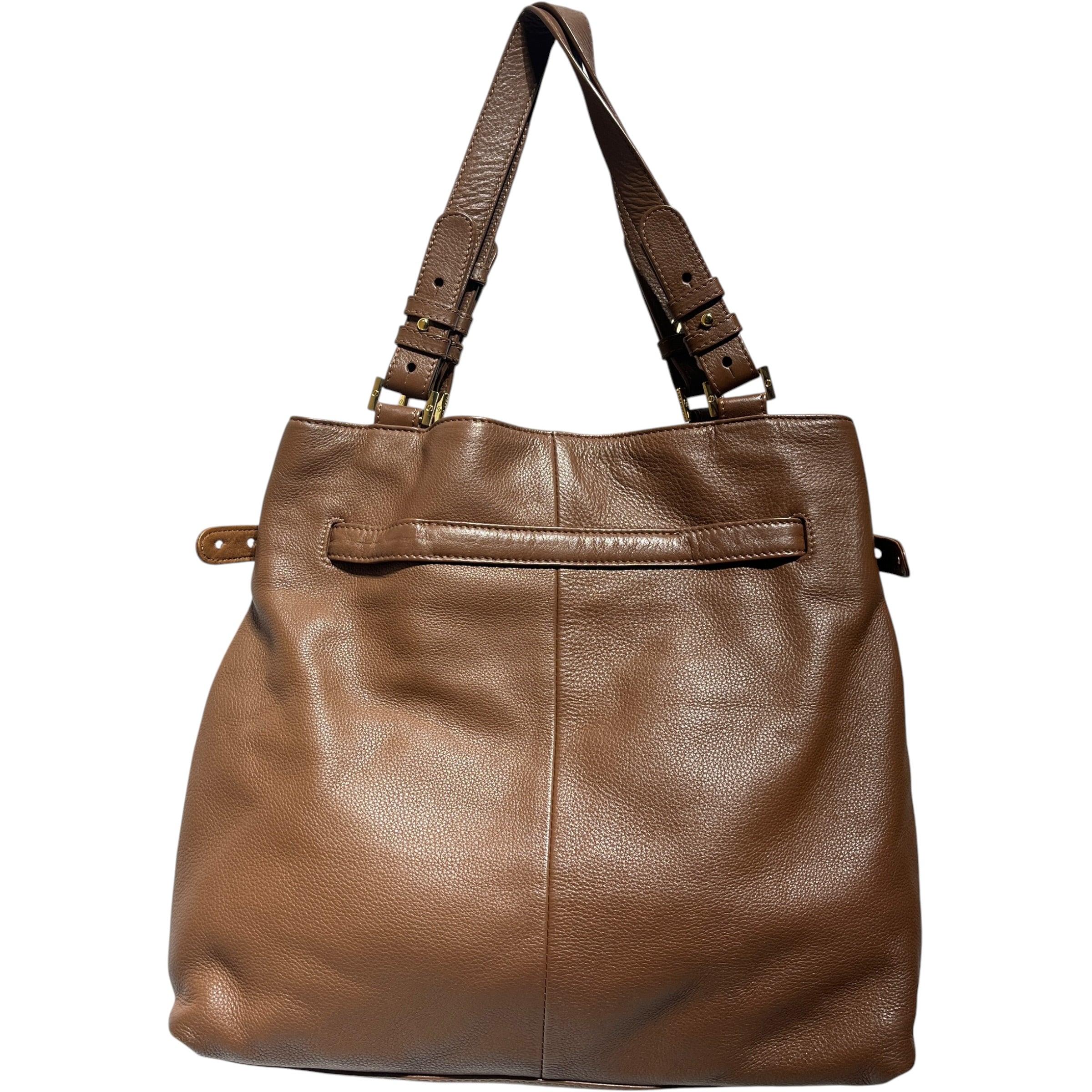 TORY BURCH/Bag/Leather/BRW/AMANDA NORTH/SOUTH view 3