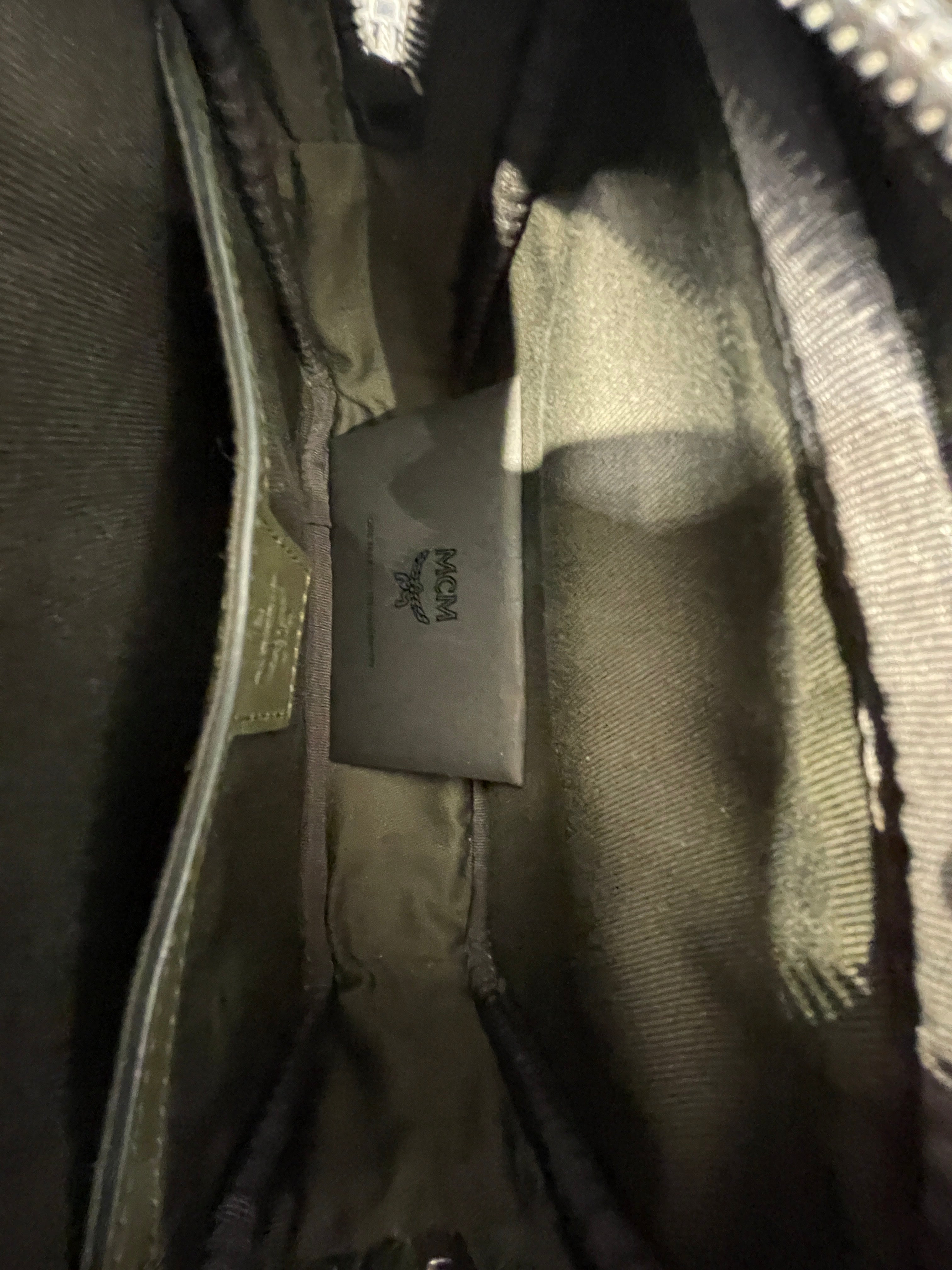 MCM/Cross Body Bag/Monogram/Leather/GRN/klassik visetos/ sea turtle view 5