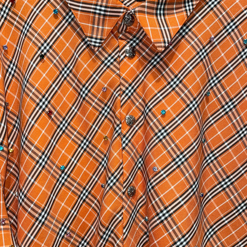 LOST ONEZ/SS Shirt/XL/Cotton/ORN/All Over Print/