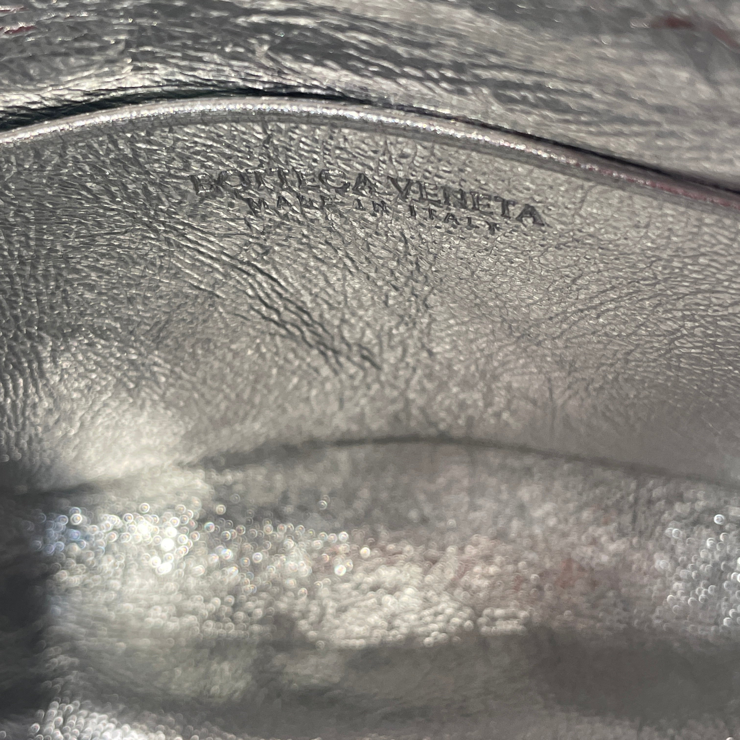 BOTTEGA VENETA/Pouch/Leather/SLV/Cosmetic Case view 6