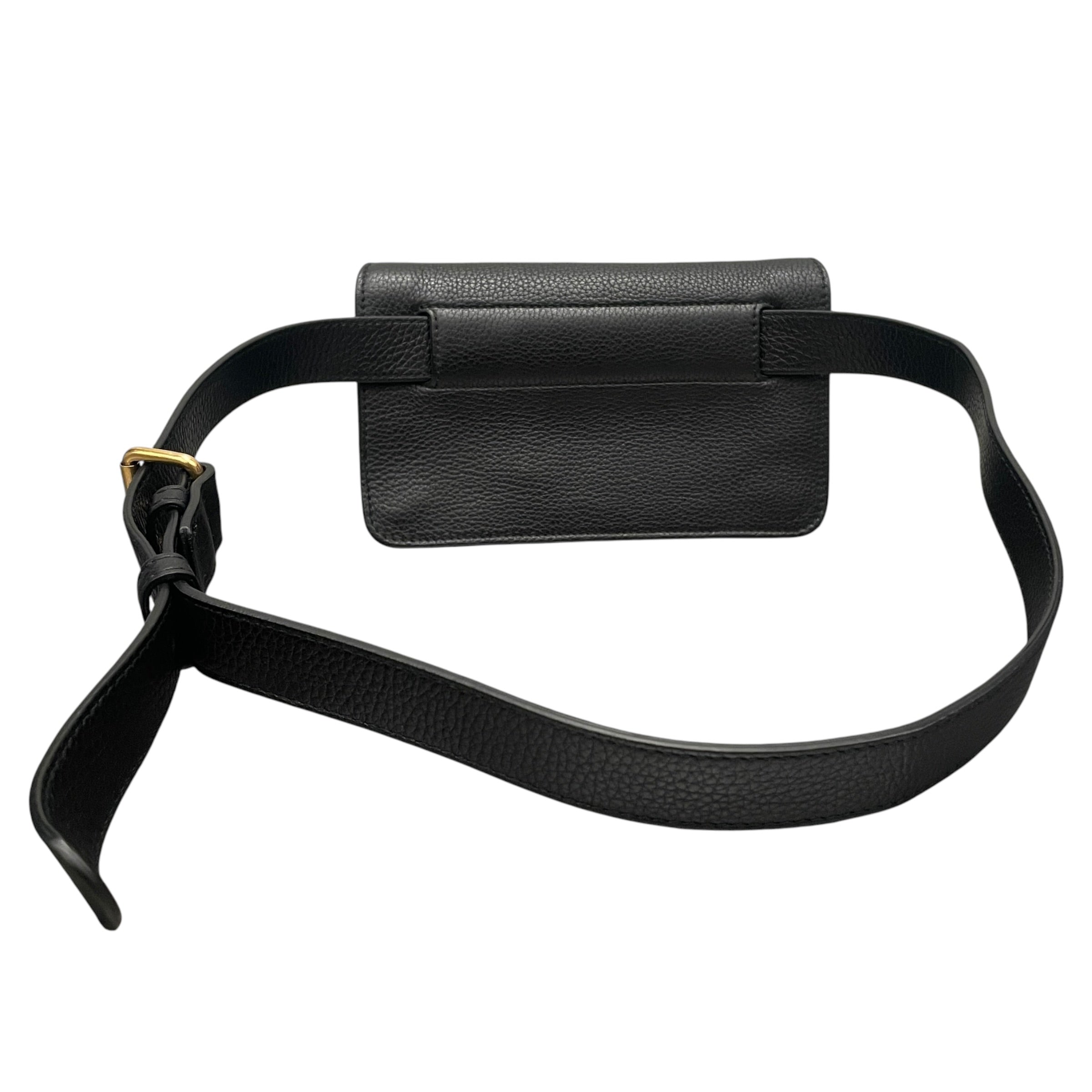 GUCCI/Bag/Leather/BLK/INTERLOCK GG SOHO/BELT BAG view 2