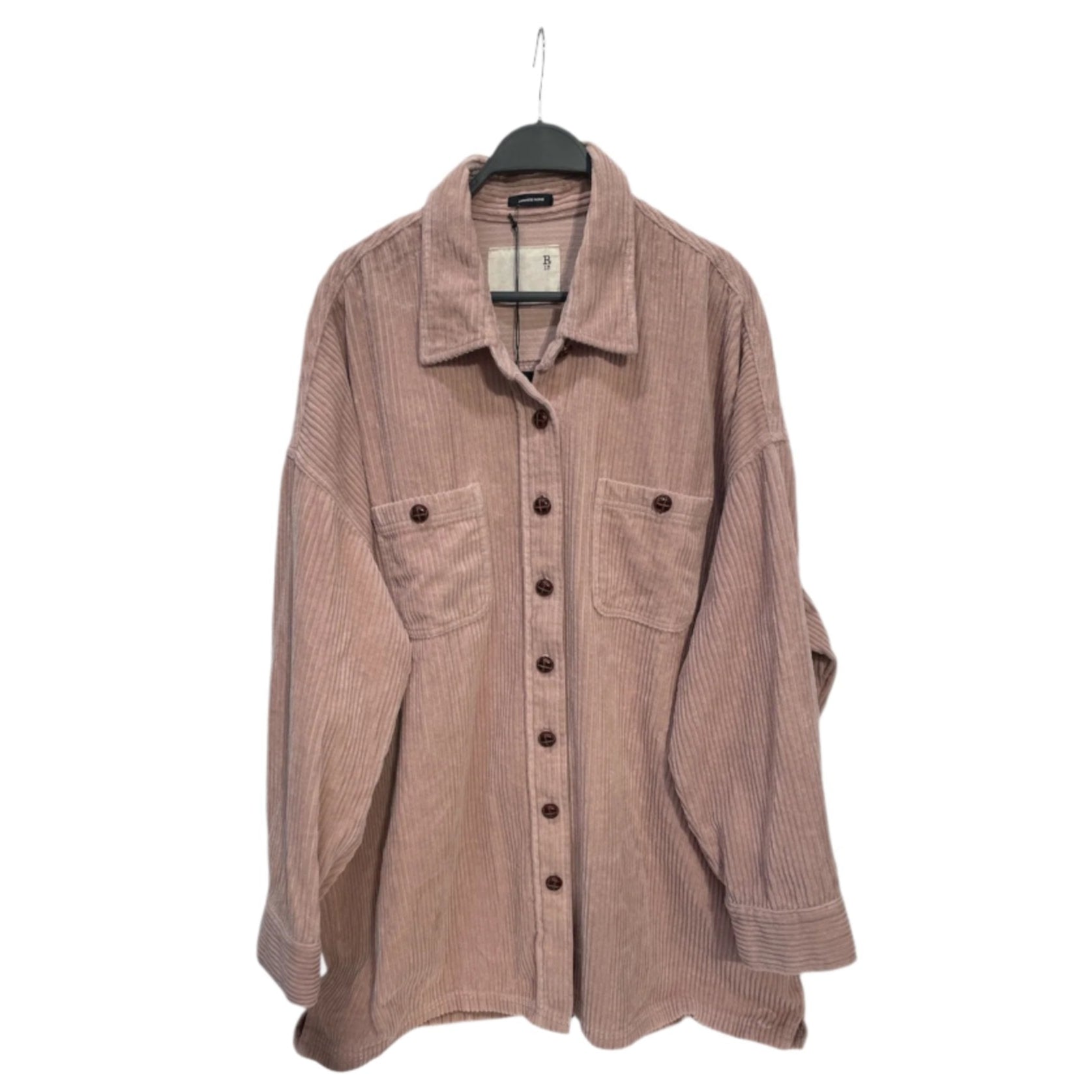 R13/LS Shirt/M/Corduroy/PNK/DROP NECK BUTTON UP view 1