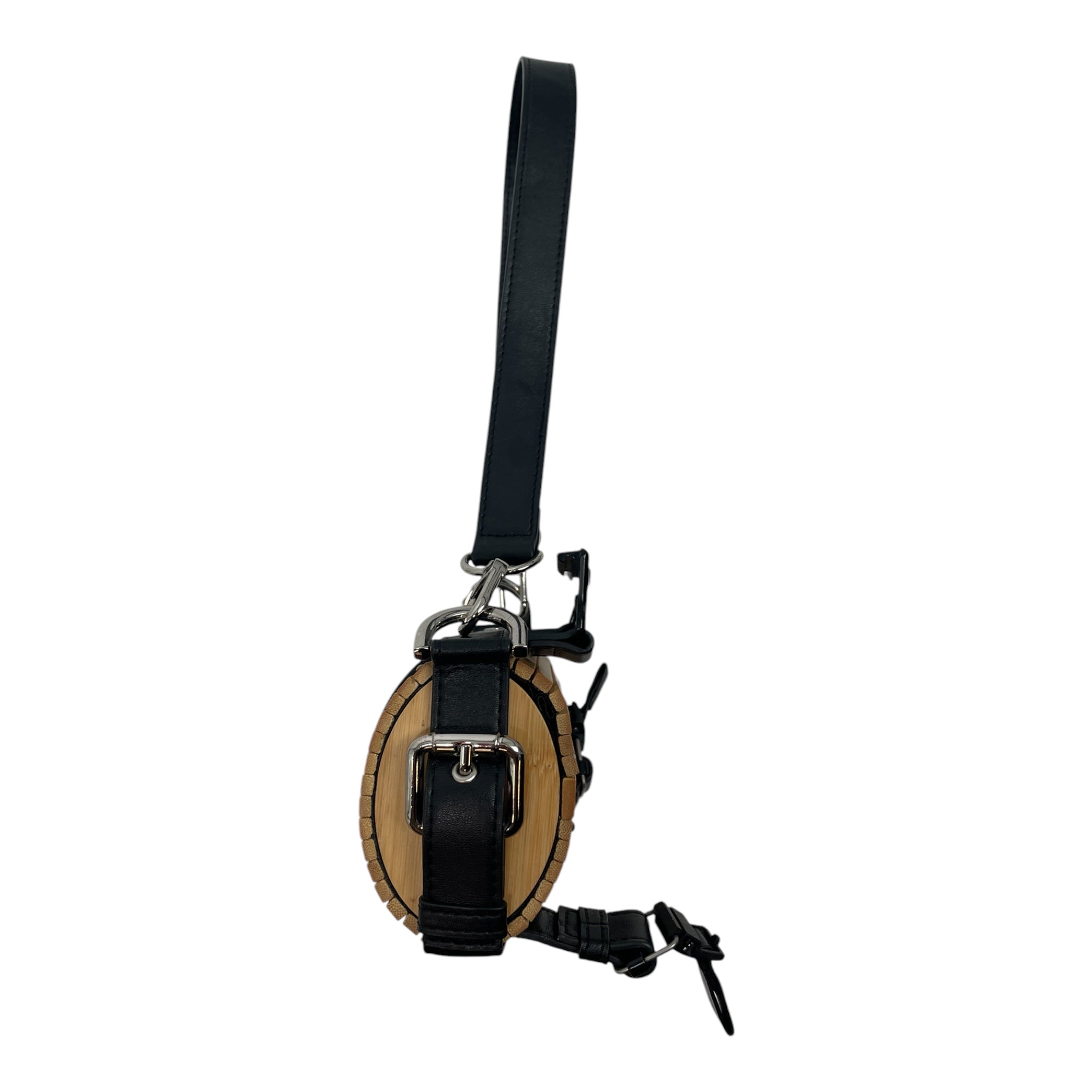 Feng Chen Wang/Bag/BRW/BAMBOO/LEATHERV STRAPS view 3