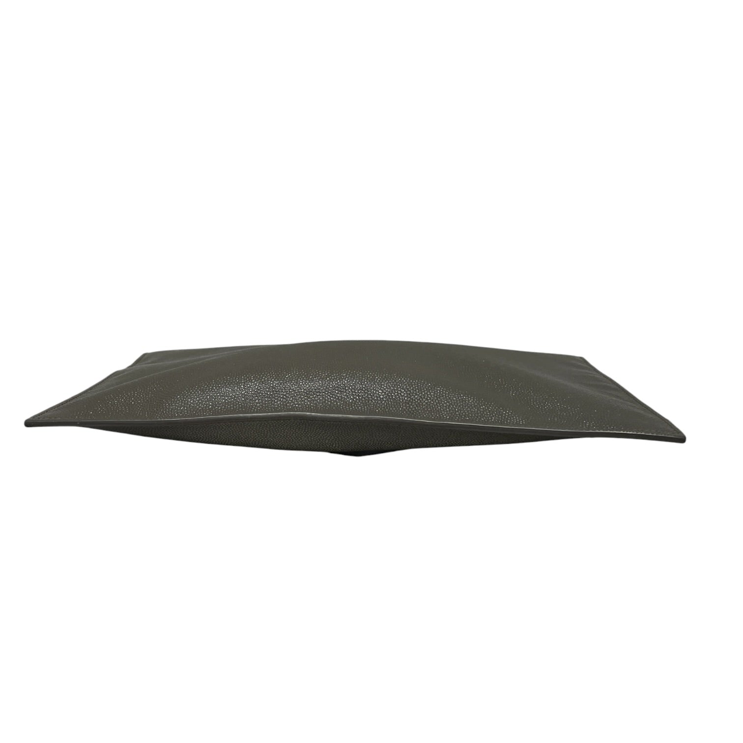 YVES SAINT LAURENT/Pouch/Leather/GRY/ENVELOPE view 3