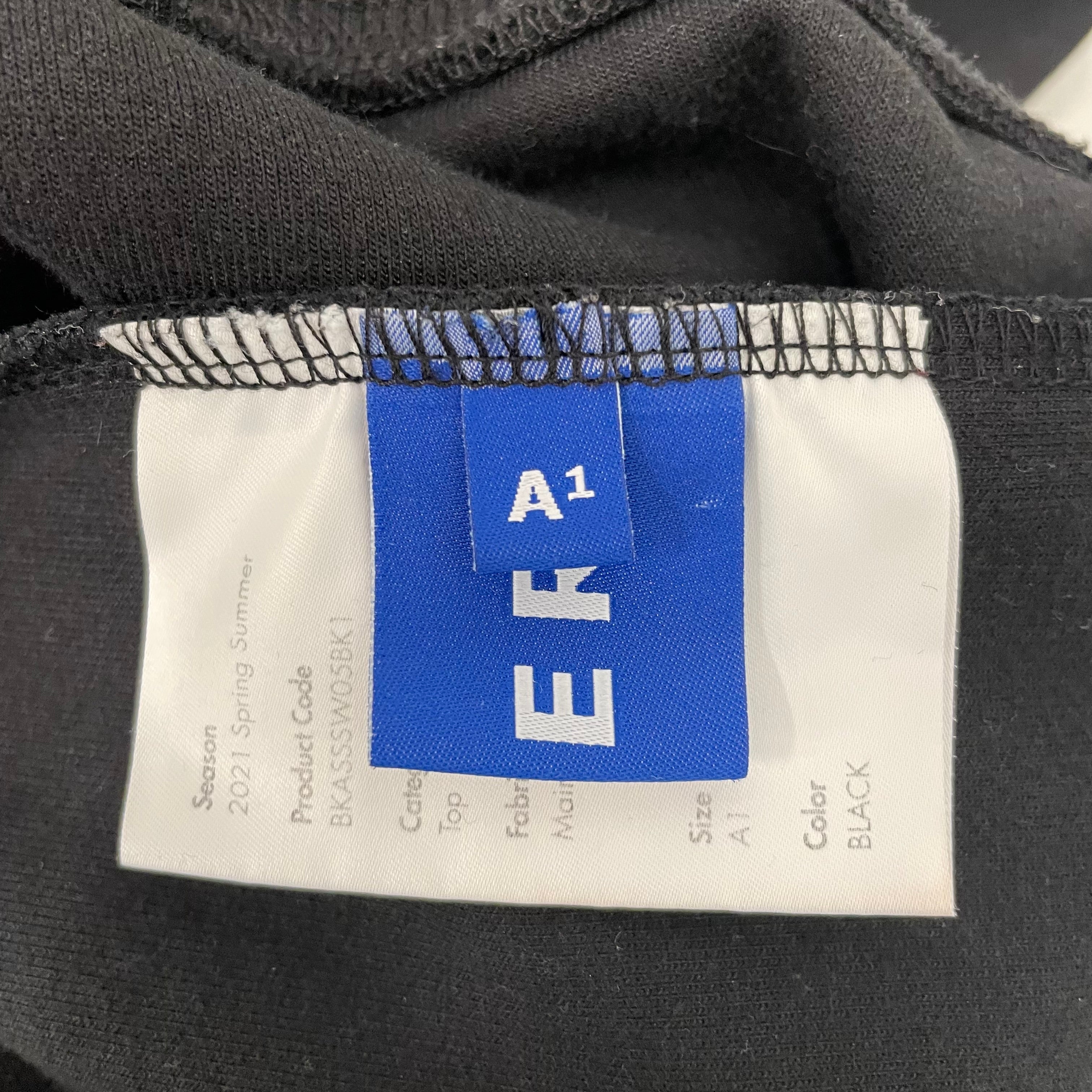 ADER ERROR/Sweatshirt/1/Cotton/BLK/ BUT NEAR MISSED THINGS GRAPHI view 3