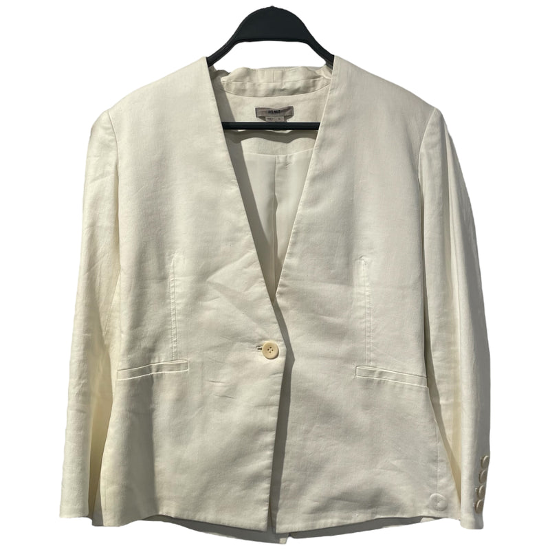 HELMUT/Tailored Jkt/0/Cotton/WHT/