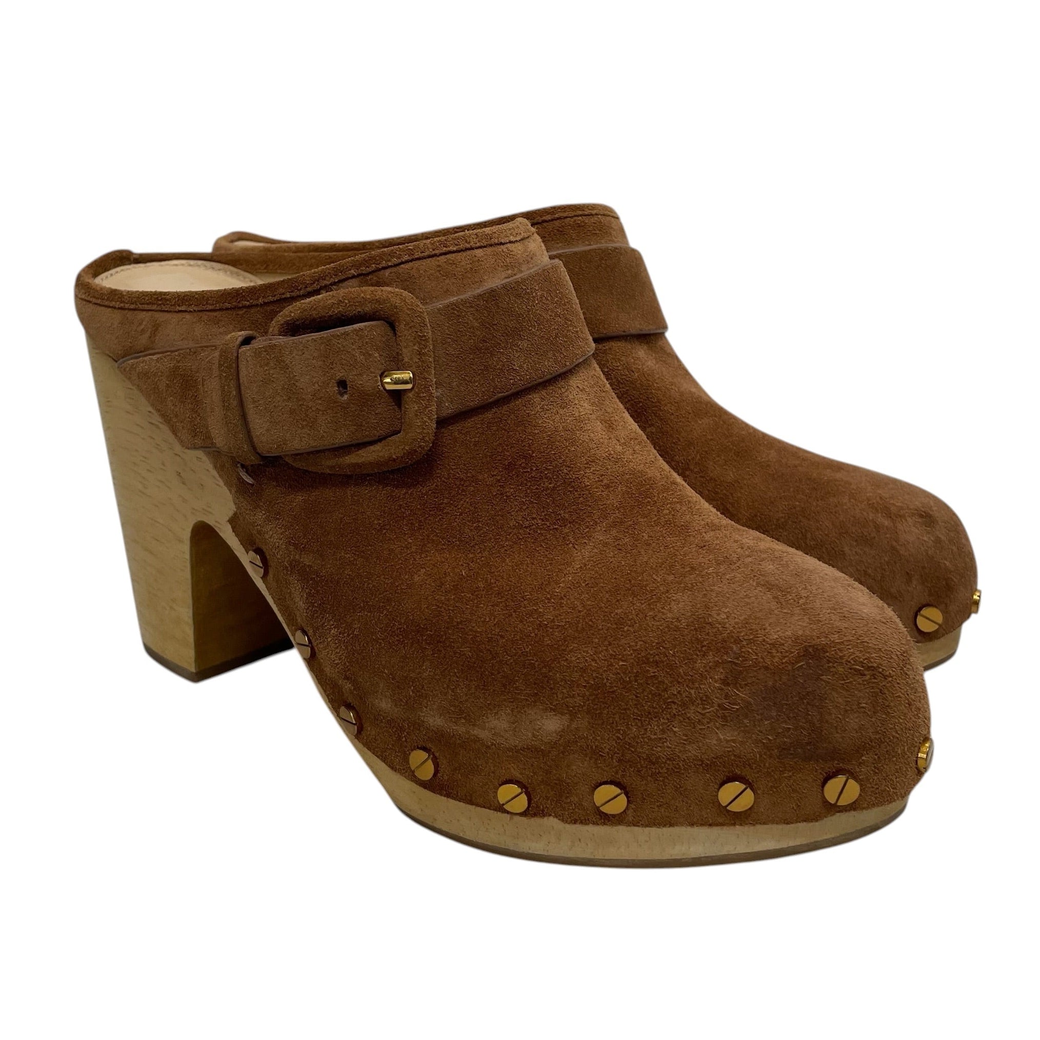 VERONICA BEARD/Heels/US 8/CML/studded clogs view 1
