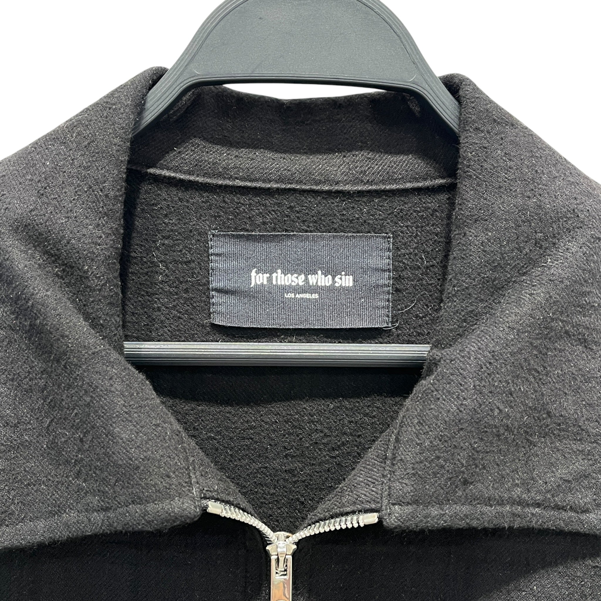 For Those Who Sin/Blouson/M/Cotton/BLK/Plaid/faint plaid blouson jkt view 3