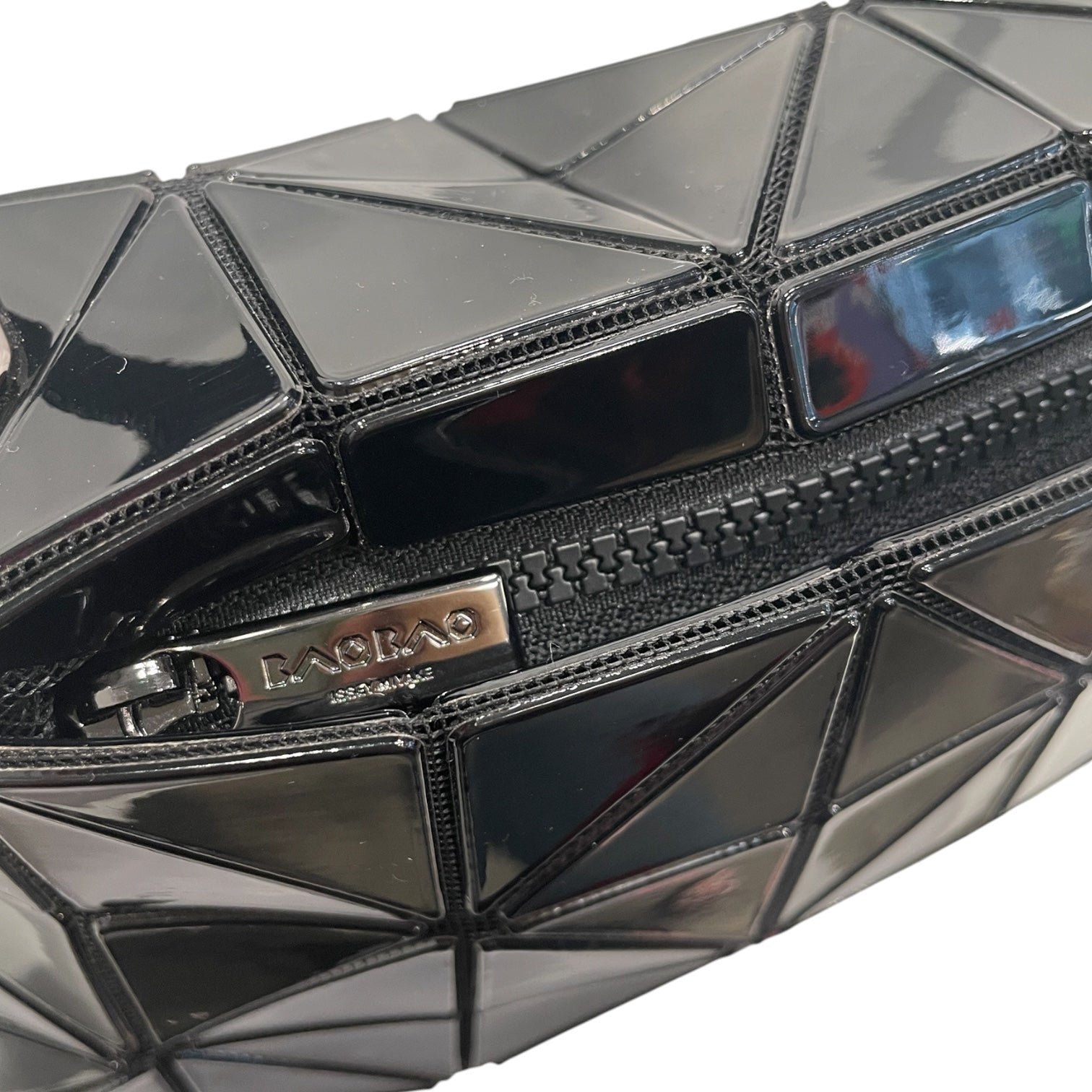 BAO BAO ISSEY MIYAKE/Cross Body Bag/BLK/MINI SIZE TRIANGLE BAG view 3