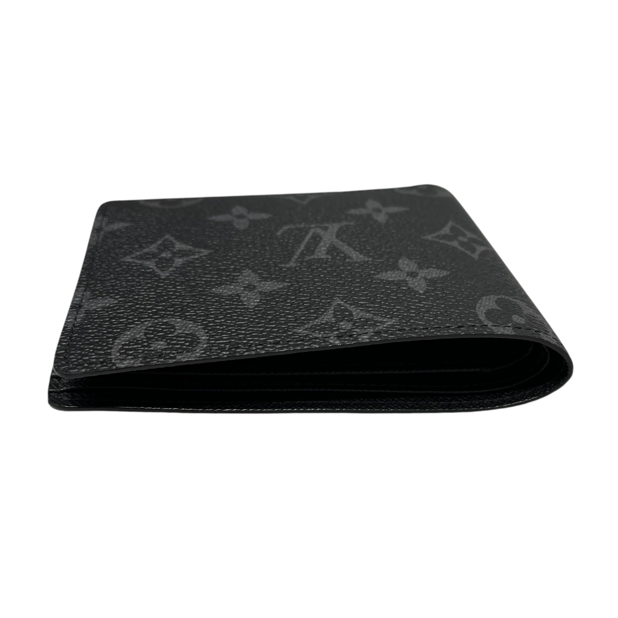 LOUIS VUITTON/Wallet/Leather/BLK/M's/Eclipse slender multiple view 6