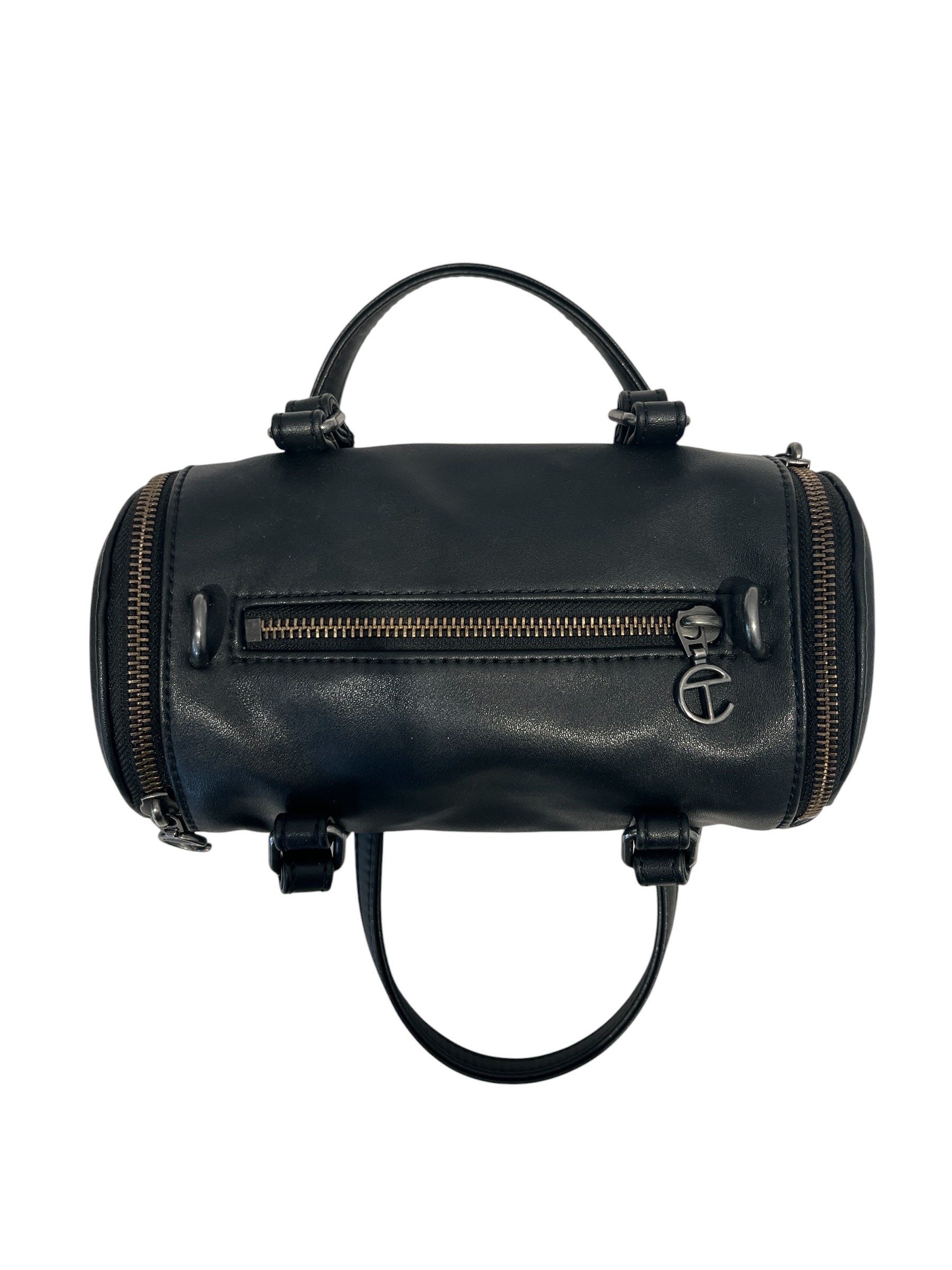 Telfar/Hand Bag/Faux Leather/BLK/Circle view 4