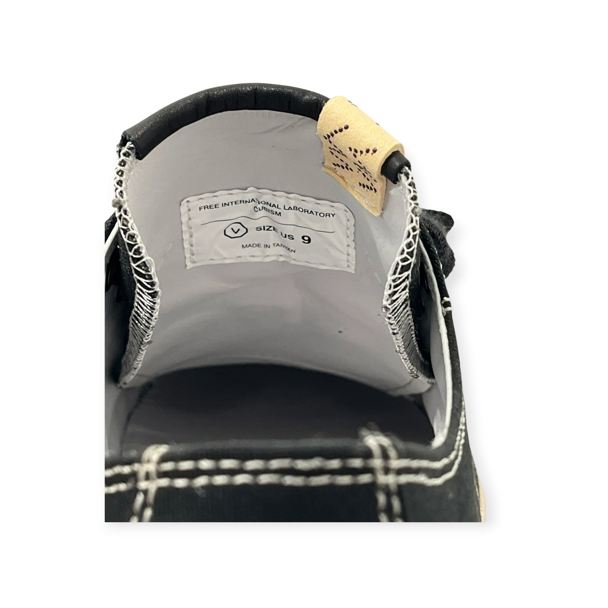 visvim/Low-Sneakers/US 9/Cotton/BLK/CON STYLE VIBRAM SQUIGGLE view 12