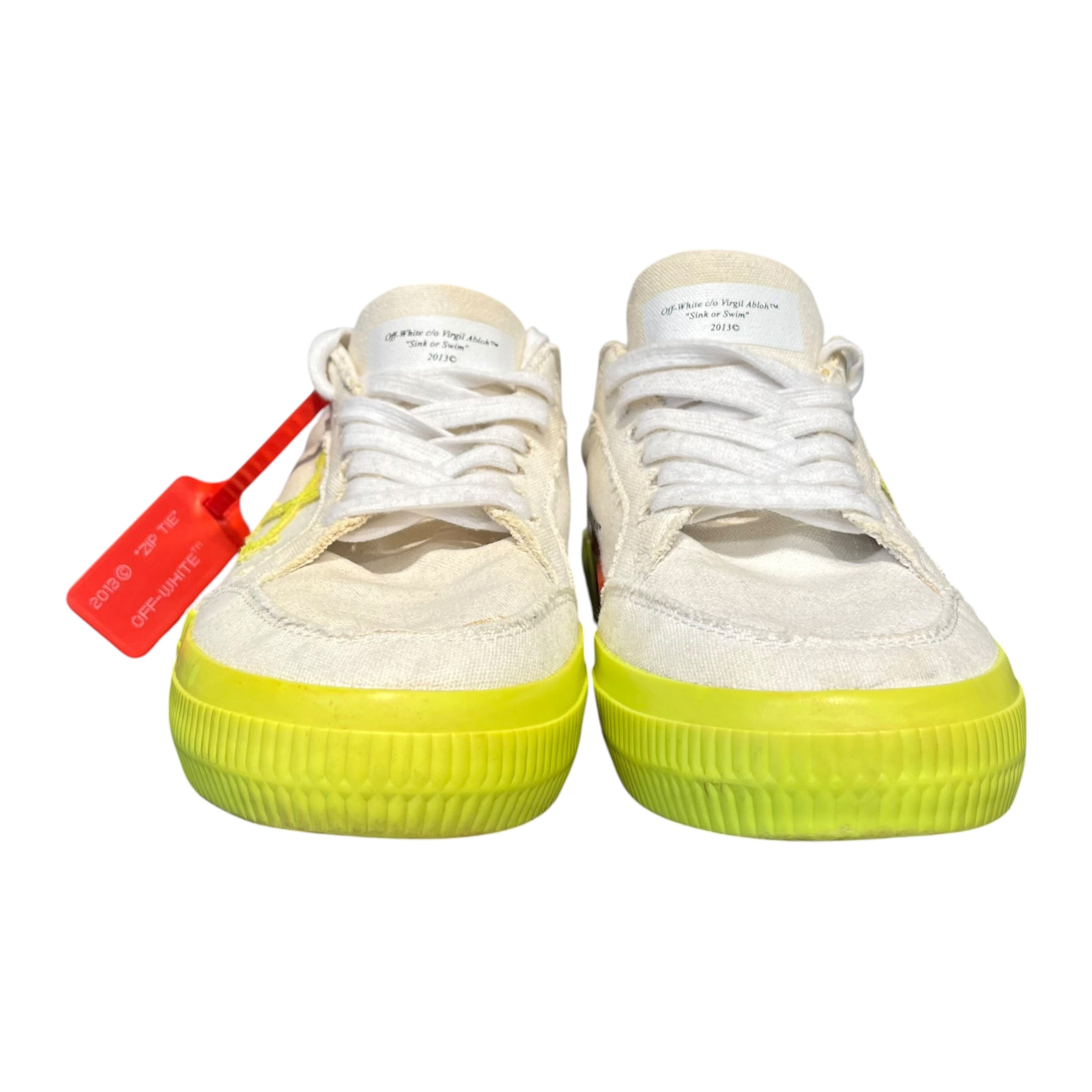 OFF-WHITE/Low-Sneakers/EU 39/CRM/Low Vulcanized view 2