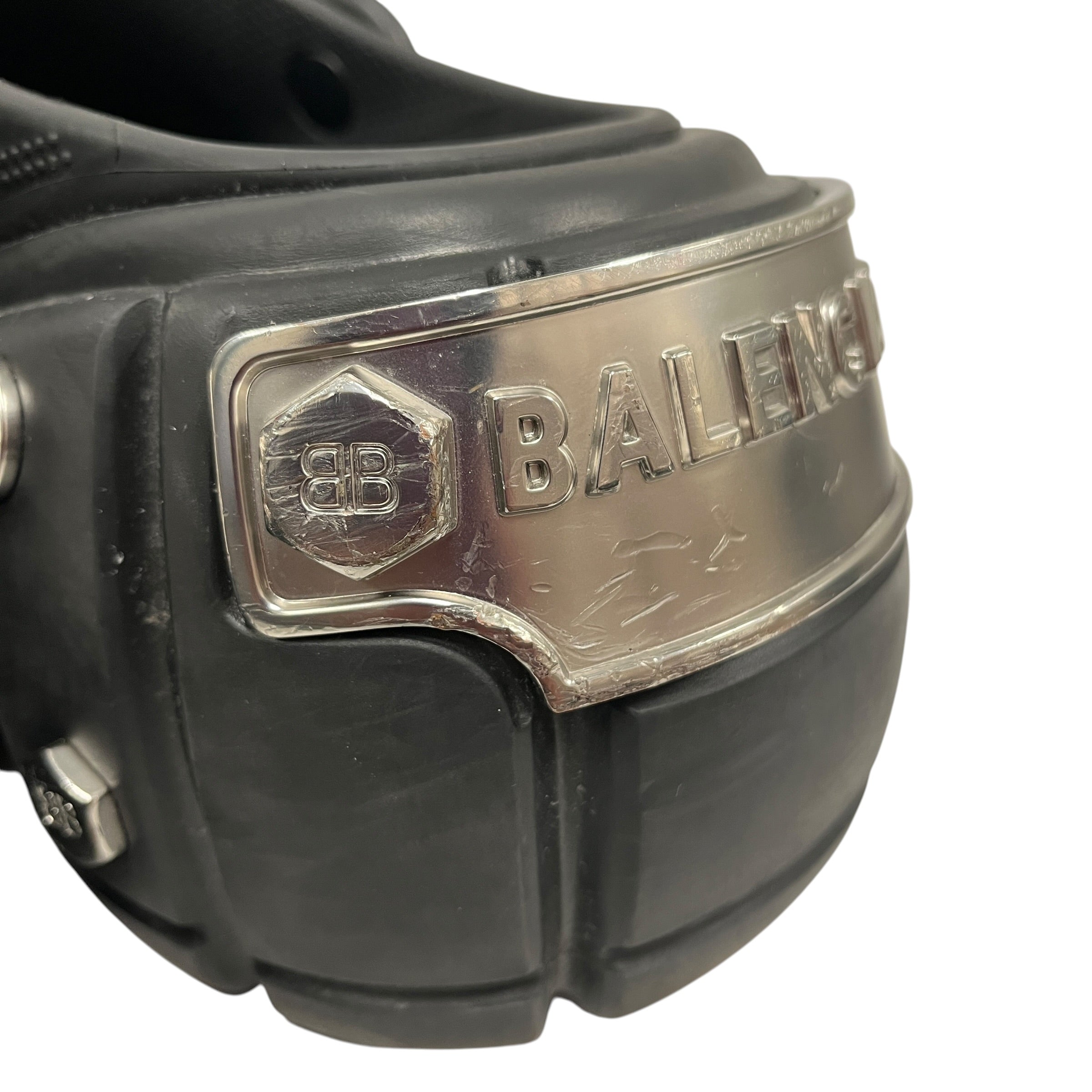 BALENCIAGA/Shoes/EU 41/BLK/Hard Crocs view 4