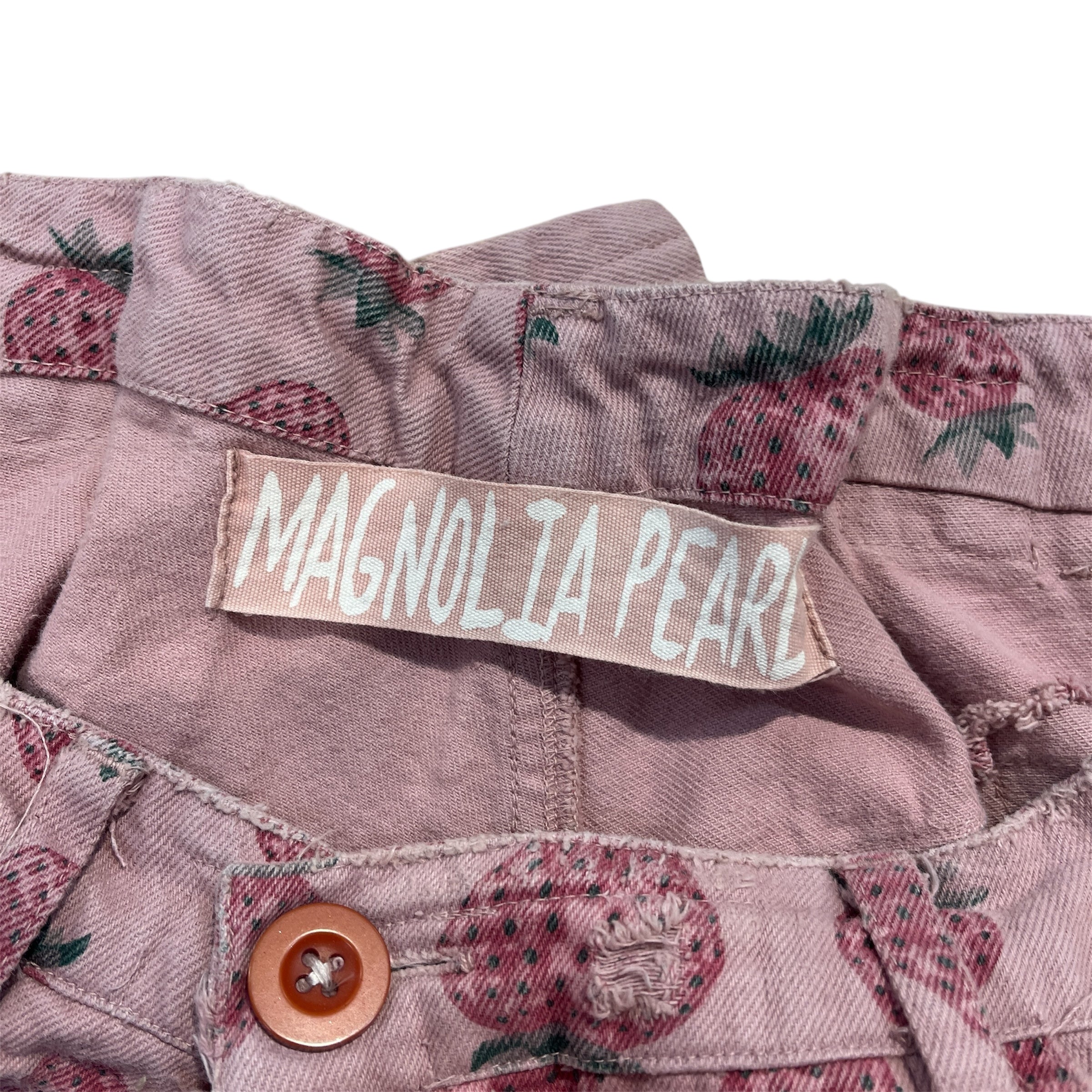 Magnolia Pearl/Wide Leg Pants/28/All Over Print/Denim/PNK/Strawberry view 3