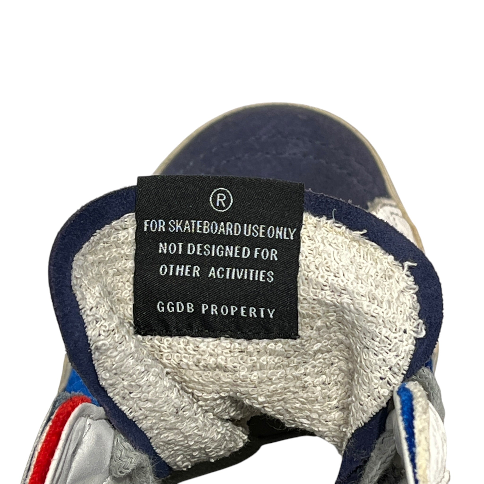 GOLDEN GOOSE/Hi-Sneakers/EU 43/Velour/RED/BLUE&RED SLIDE HIGHTOP view 9