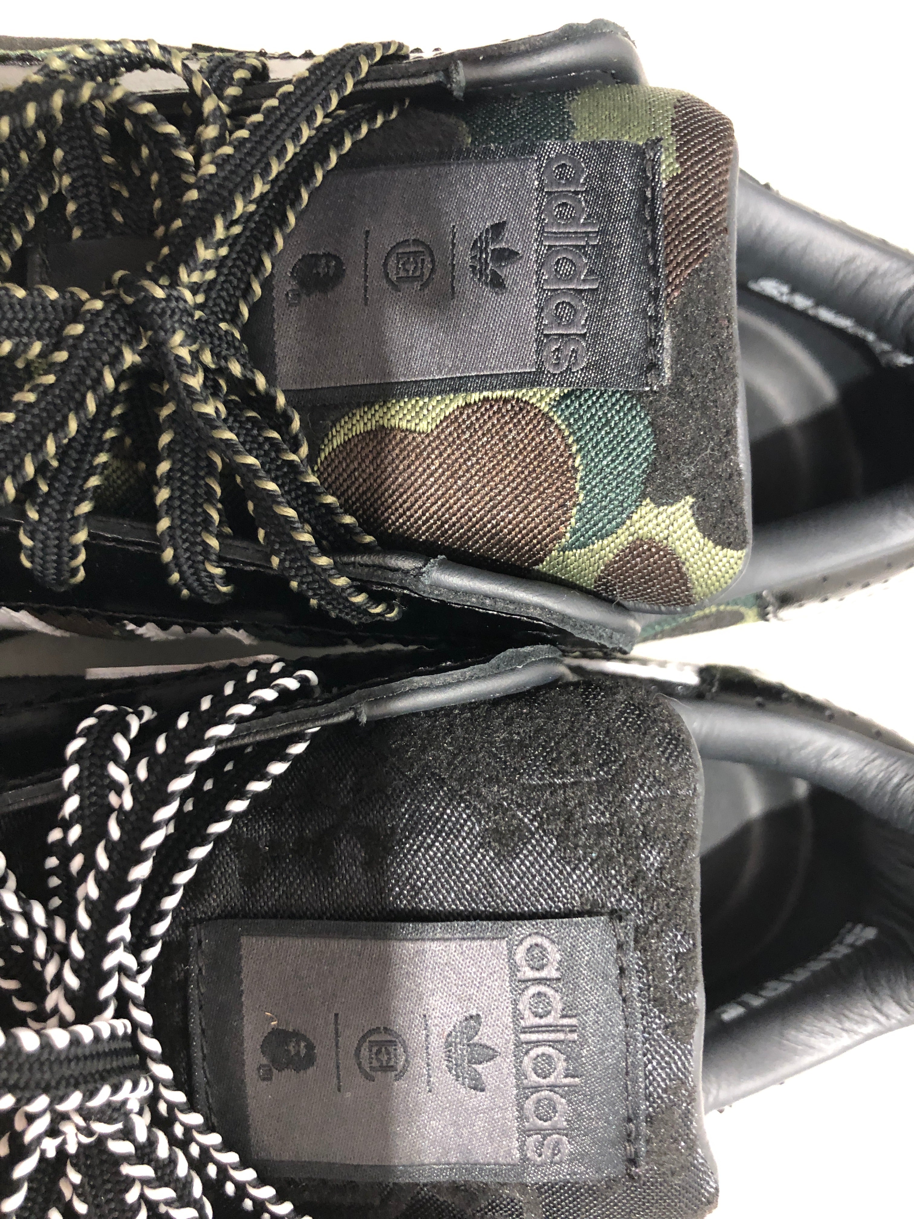 CLOT/adidas/A BATHING APE/Low-Sneakers/US 6.5/Camouflage/BLK/FRIENDS AND FAMILY CAMO view 5