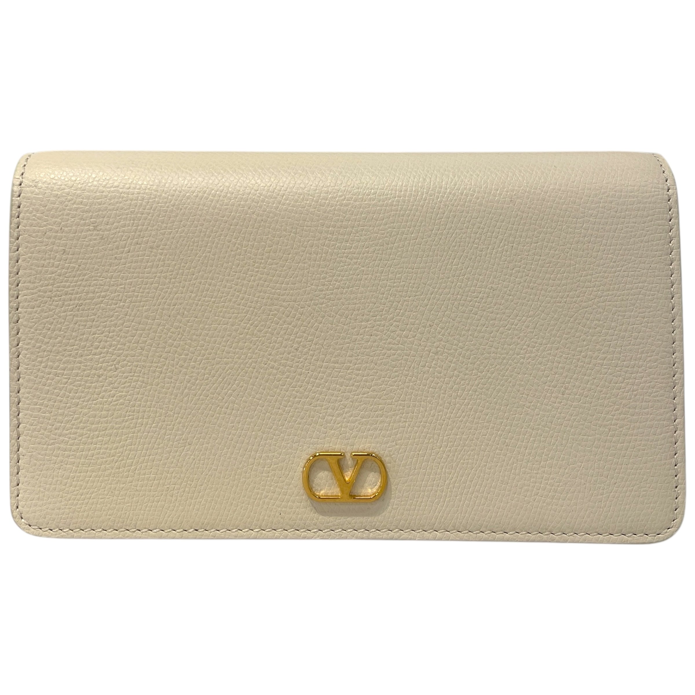 VALENTINO/Cross Body Bag/Leather/WHT/Vlogo Signature view 1