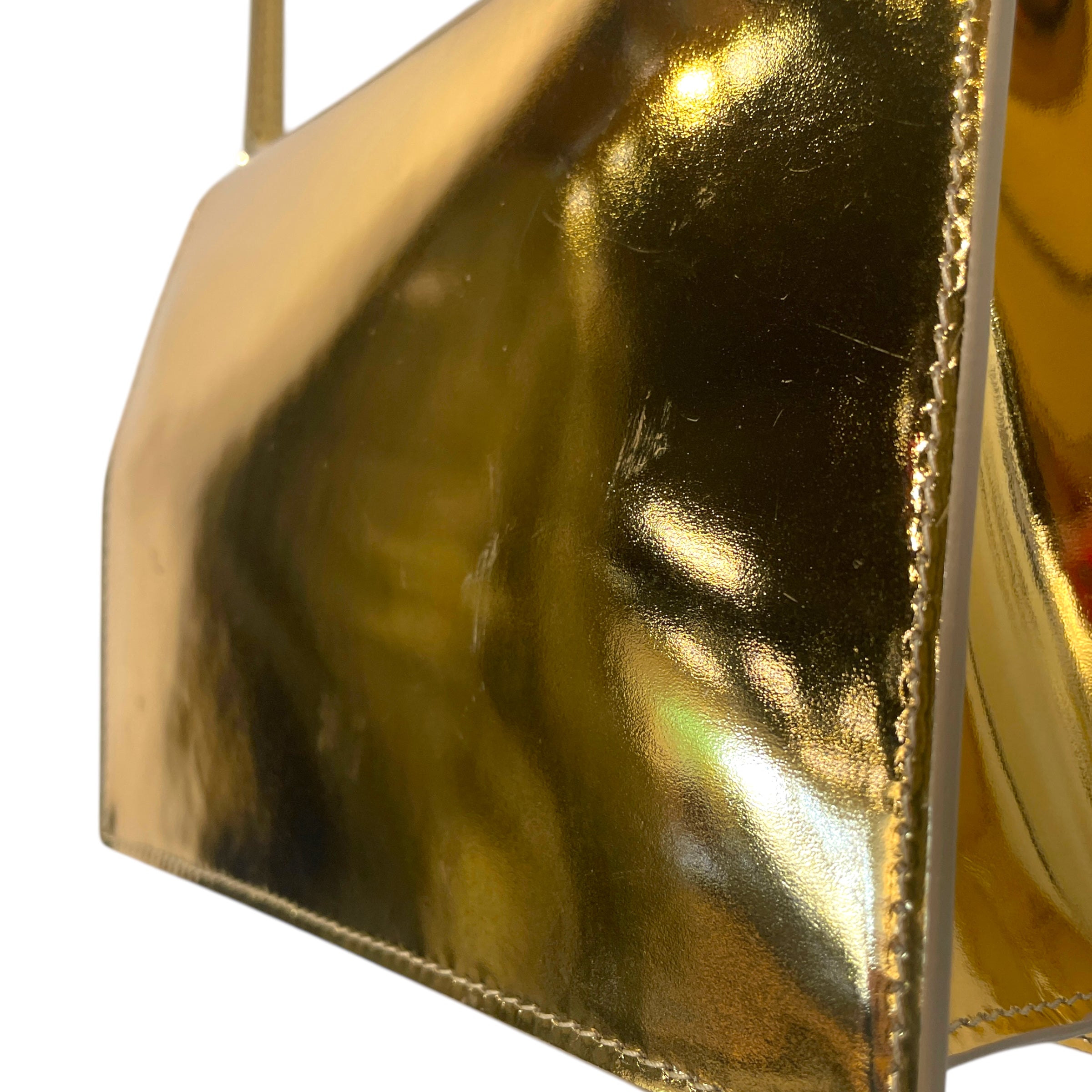 DOLCE&GABBANA/Cross Body Bag/S/Leather/GLD/DG Metallic Logo view 8