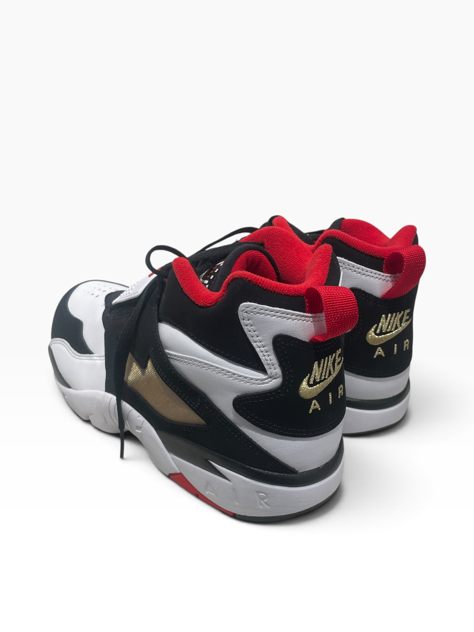 NIKE/Hi-Sneakers/US 11/Cotton/WHT/air diamond turf view 2